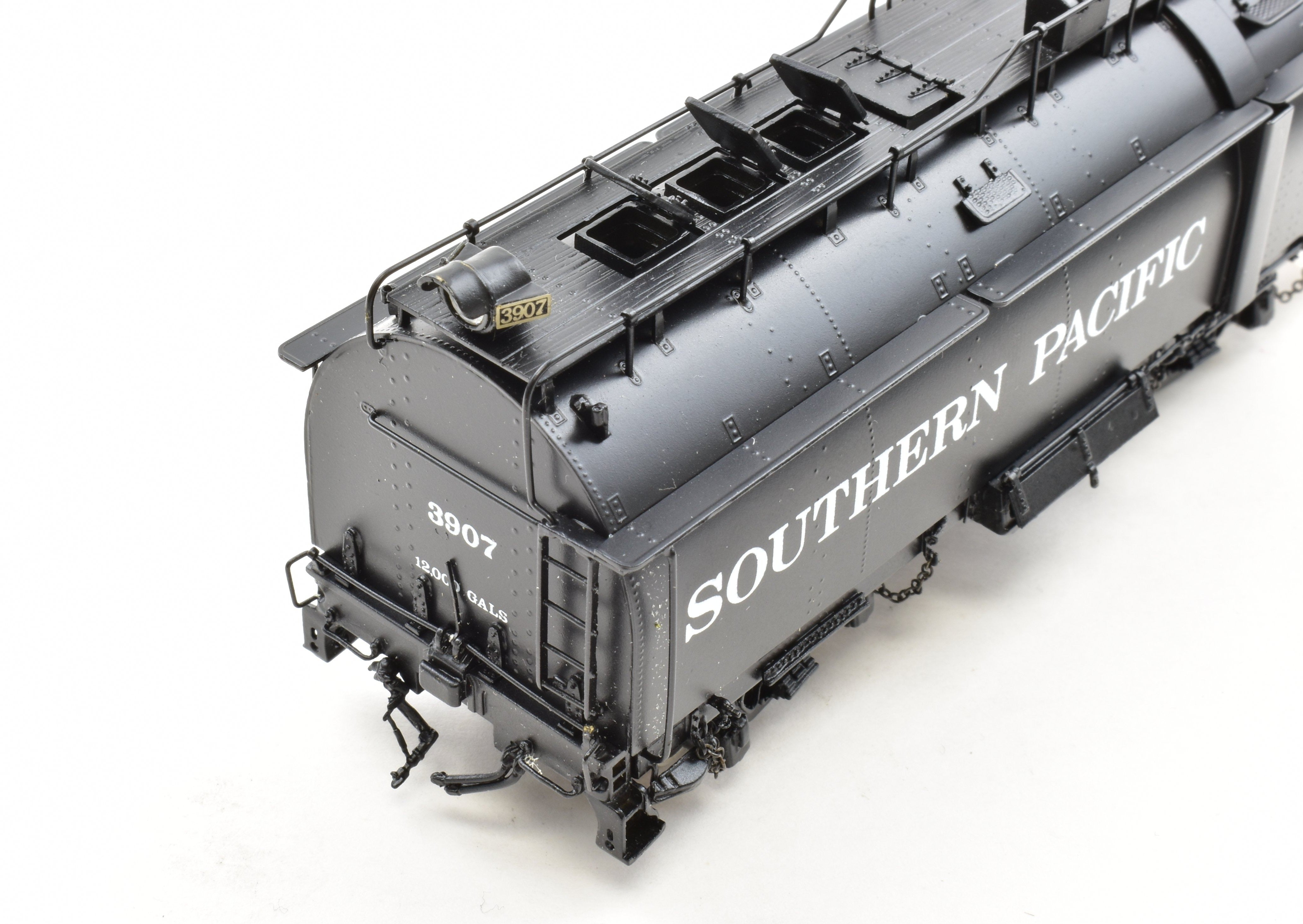 HO Scale Brass Key Imports Southern Pacific AM - 2 4 - 6 - 6 - 2 Cab Forward #3907 Post - War Model