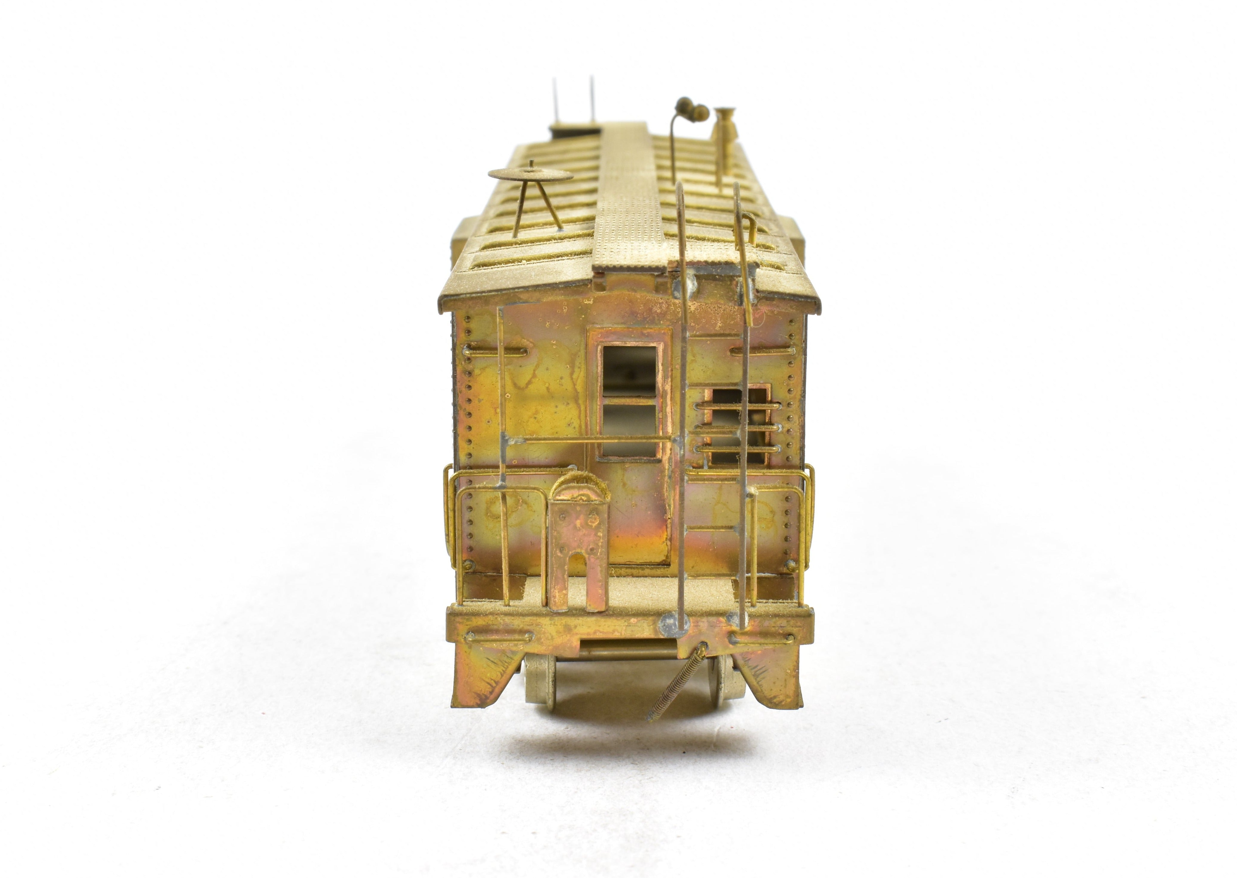 HO Scale Brass Balboa Southern Pacific Bay Window Caboose Model Train