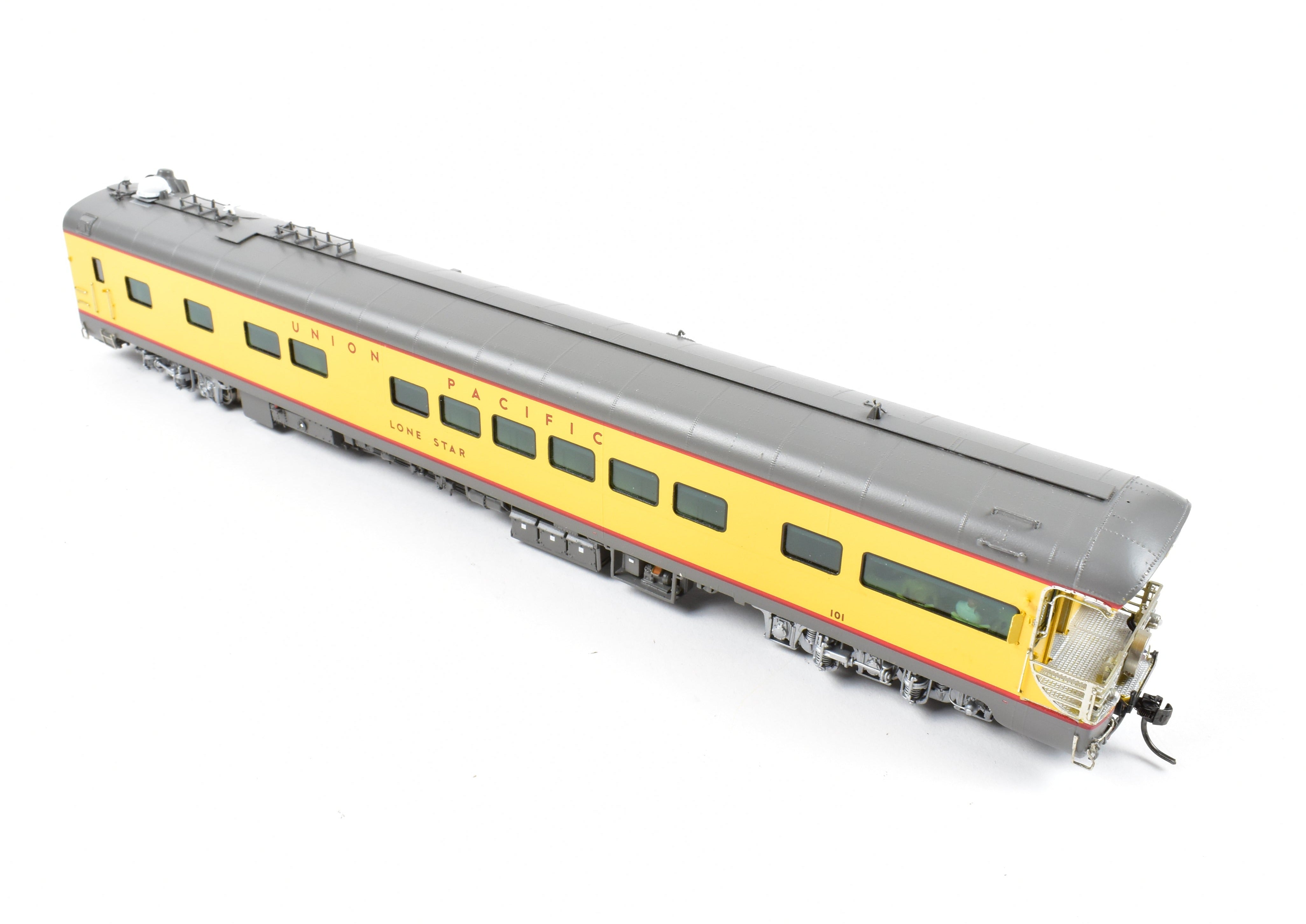 HO Scale Brass Union Pacific Lone Star Business Car Model by Overland Models, Inc. - No Lights and Sold As-Is