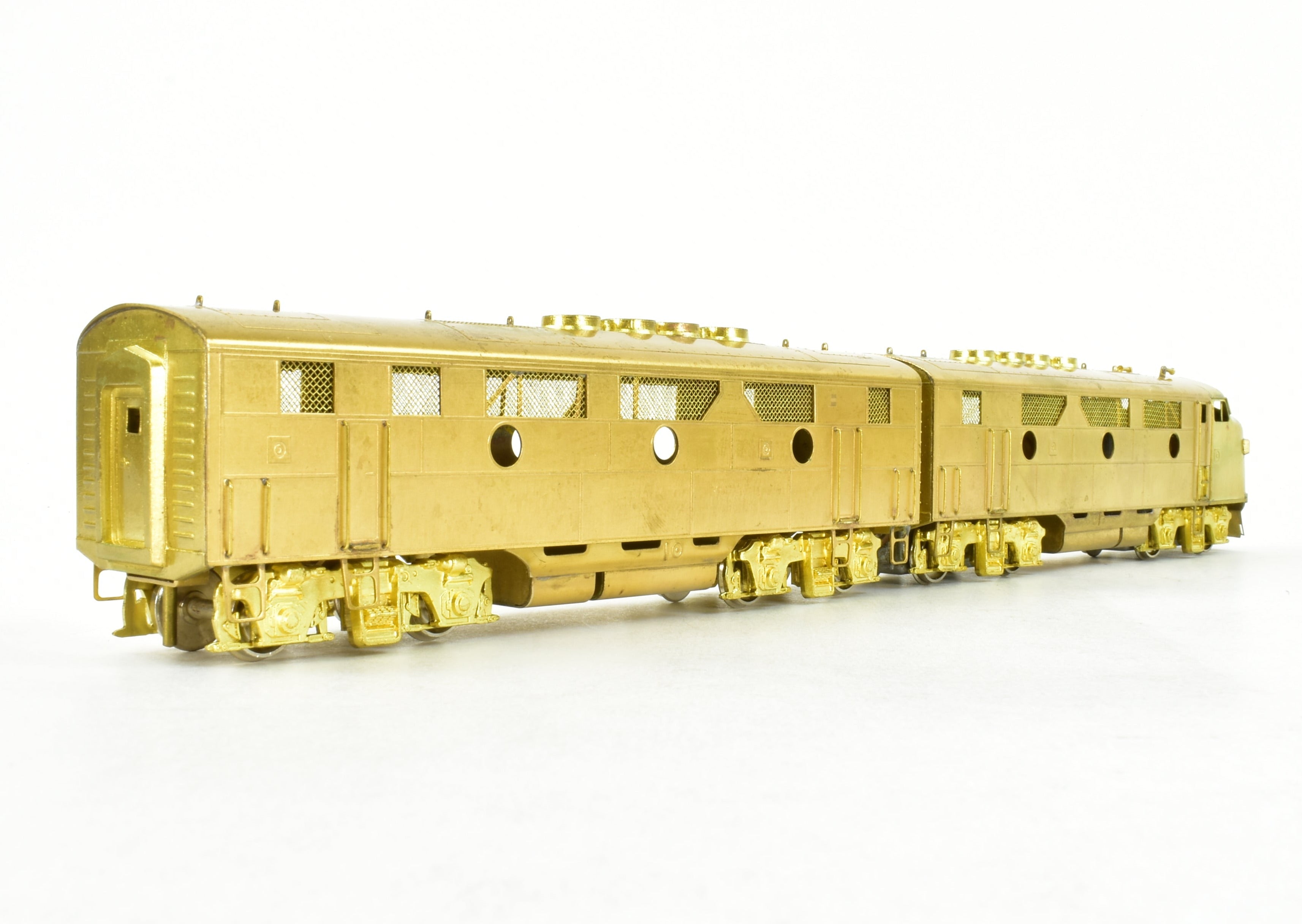 HO Scale Brass Hallmark EMD F3 A/B Set - Powered A & Unpowered B for Various Roads