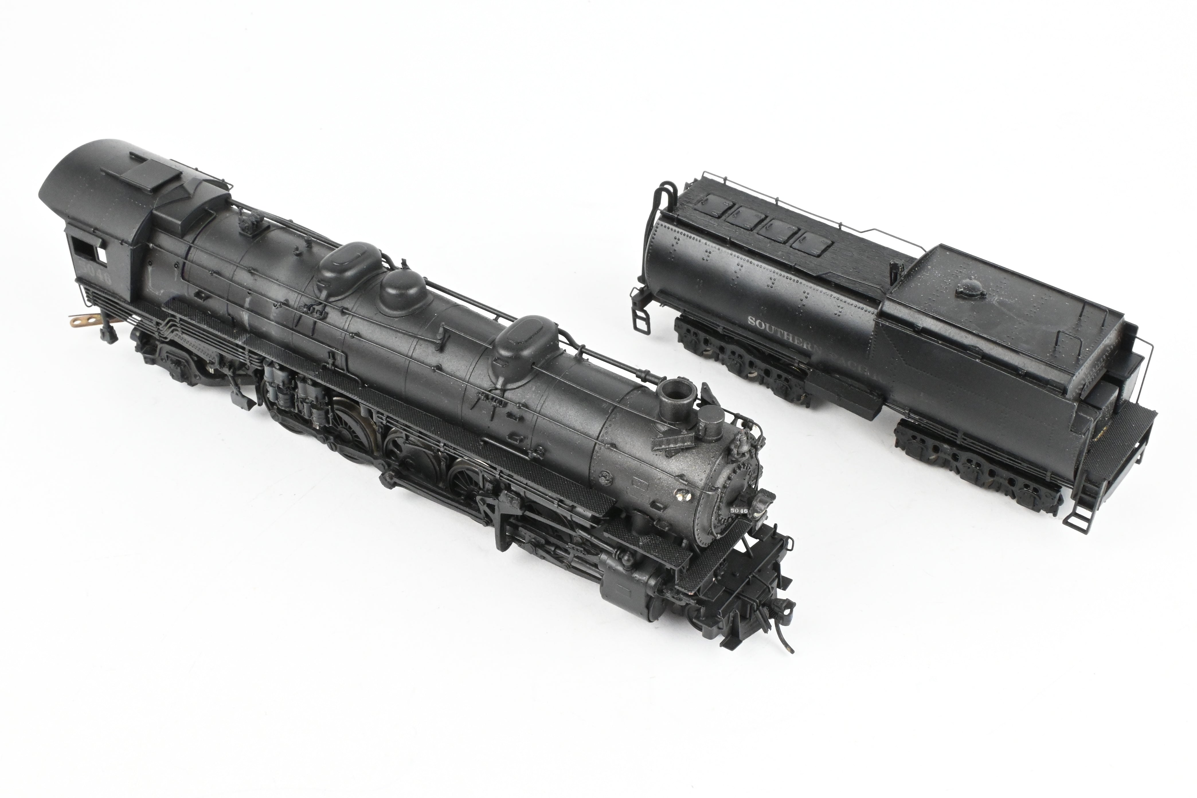HO Scale Brass Westside SP-1 4-10-2 CP Model #5046 with Heavy Weathering