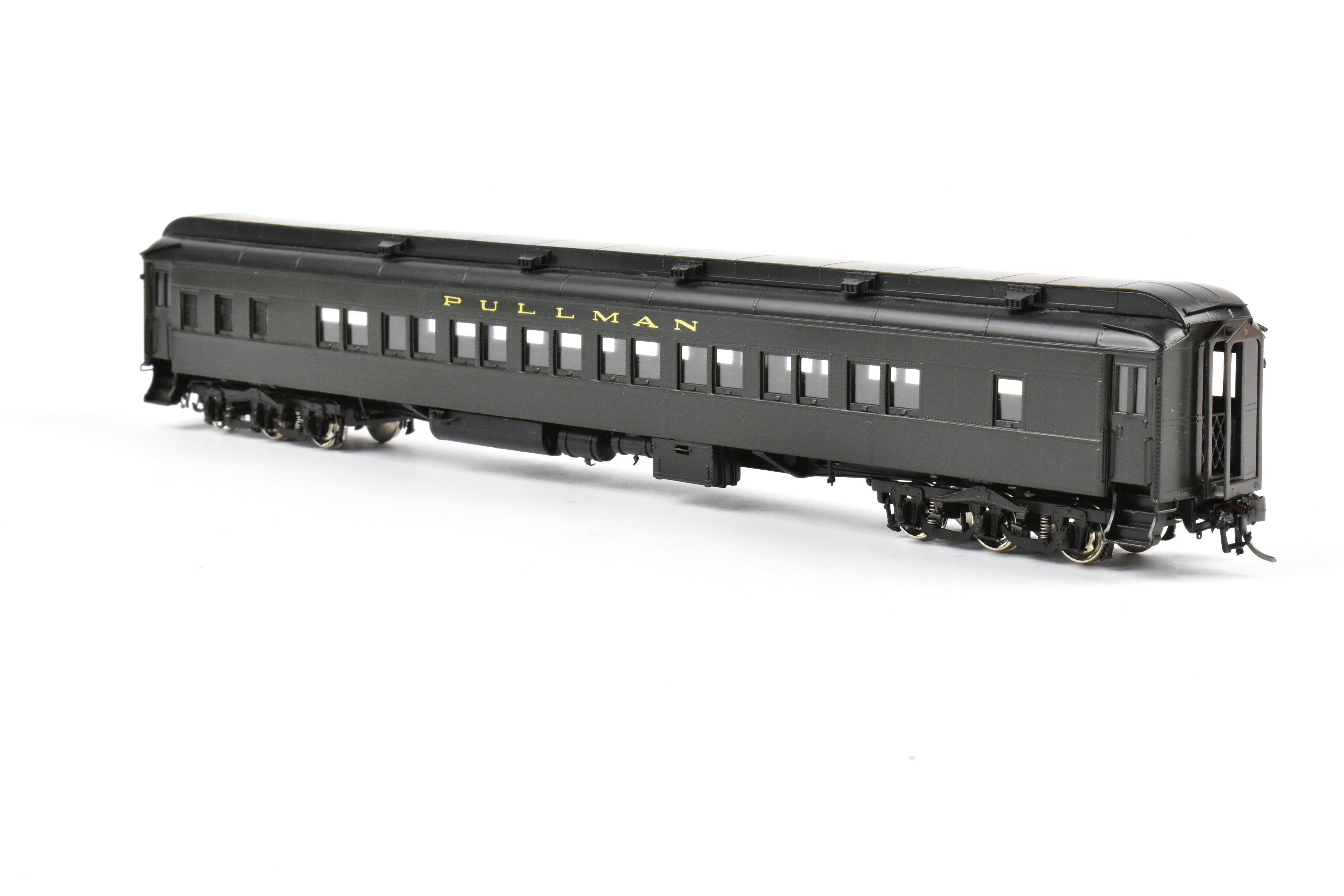 High - Quality HO Scale Brass Precision Scale Co. Pullman 80 - foot Sleeper 16 - Section Tourist Car Model Plan 2412 without Air - Flow Package
