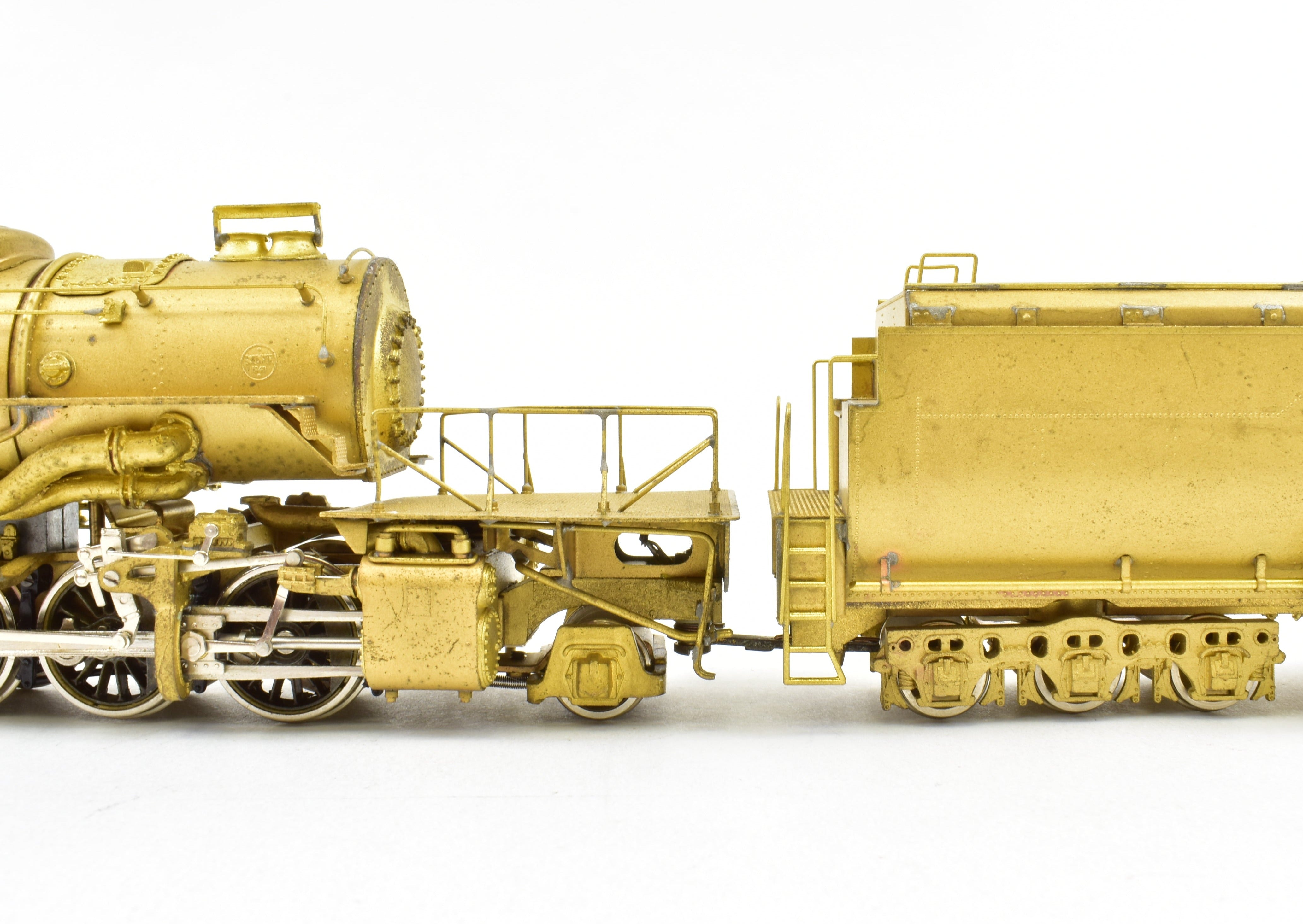 HO Scale Brass Model Train by Westside Model Co., Southern Pacific Class AC - 4 4 - 8 - 8 - 2 Cab Forward Locomotive from 1977 Production Run