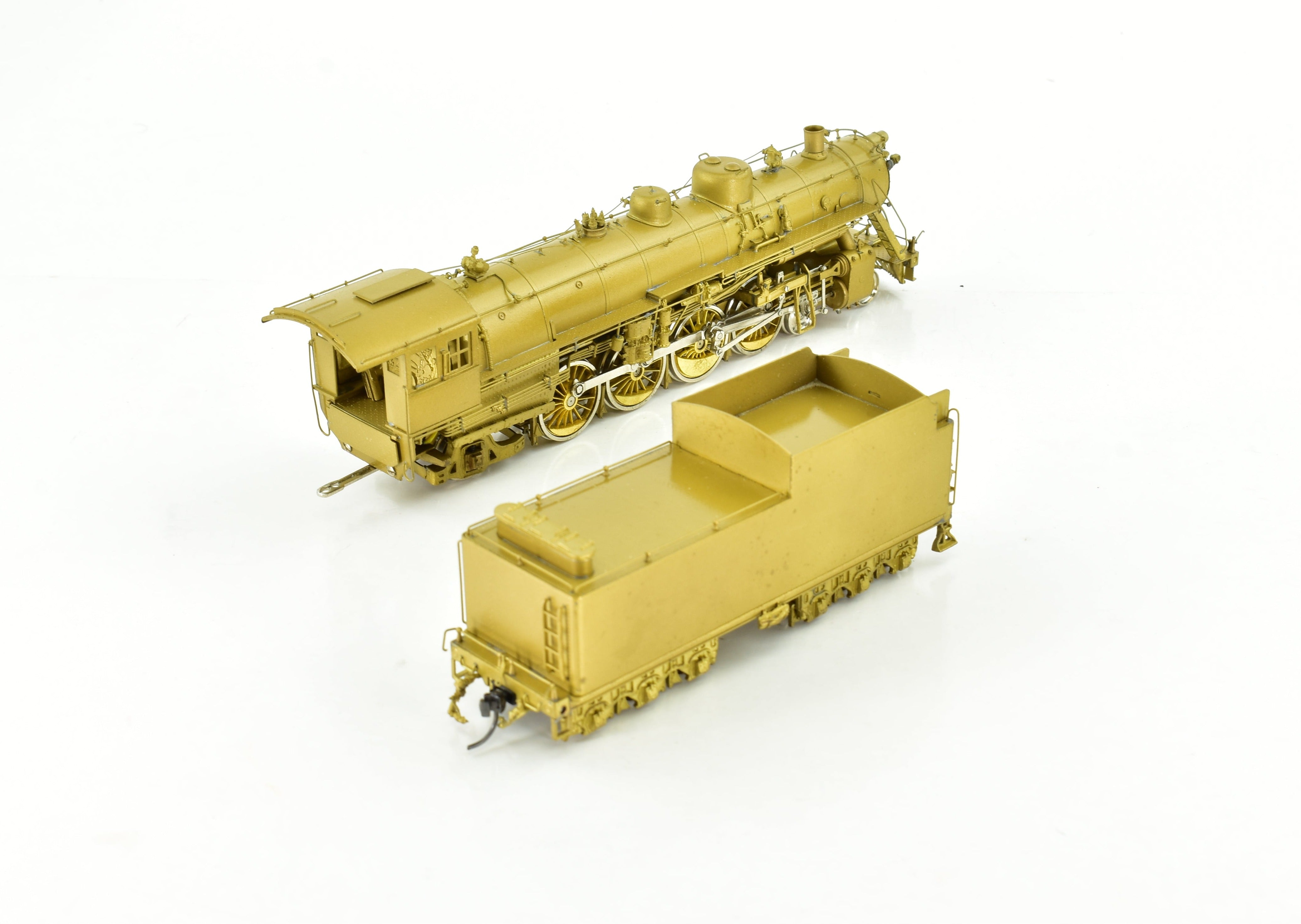 HO Brass OMI Overland Models CB&Q Burlington Route B-1A 4-8-2 Well-Detailed Model