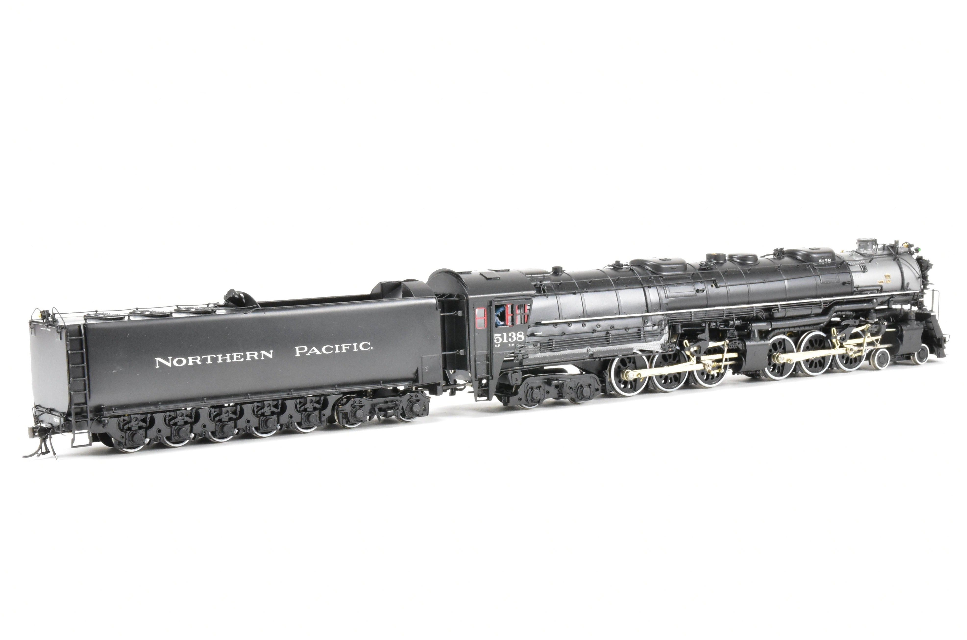 HO Classic Pro - Painted Northern Pacific Z - 8 Challenger Brass Key Imports #5138