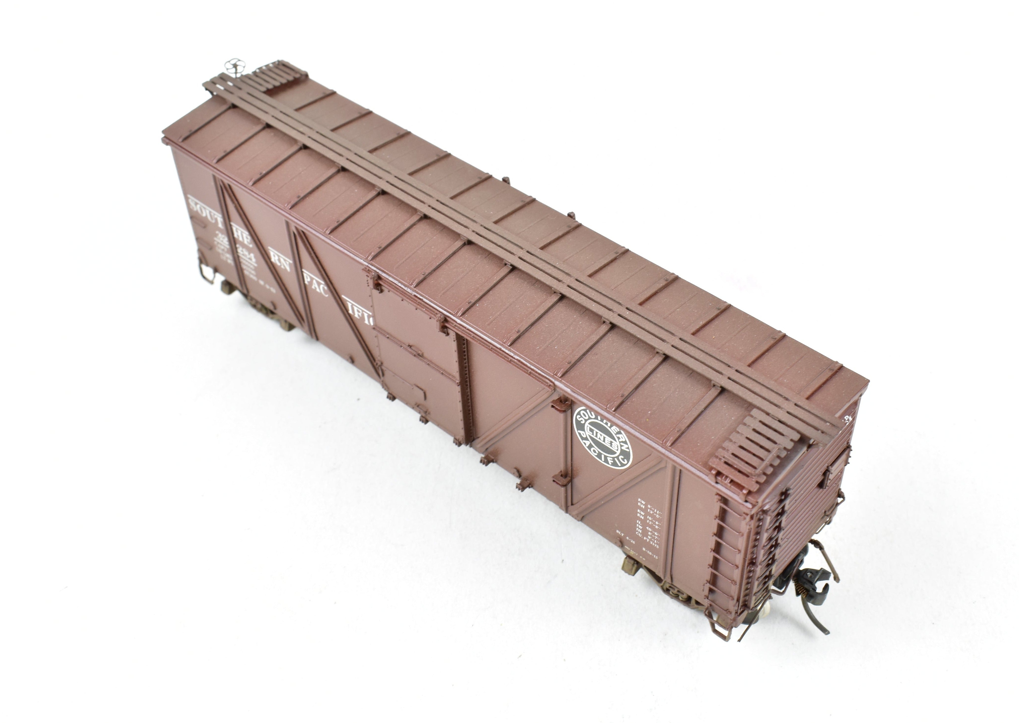 Weathered HO Brass Southern Pacific Class B - 50 - 15 Box Car FP #32284 by Challenger Imports
