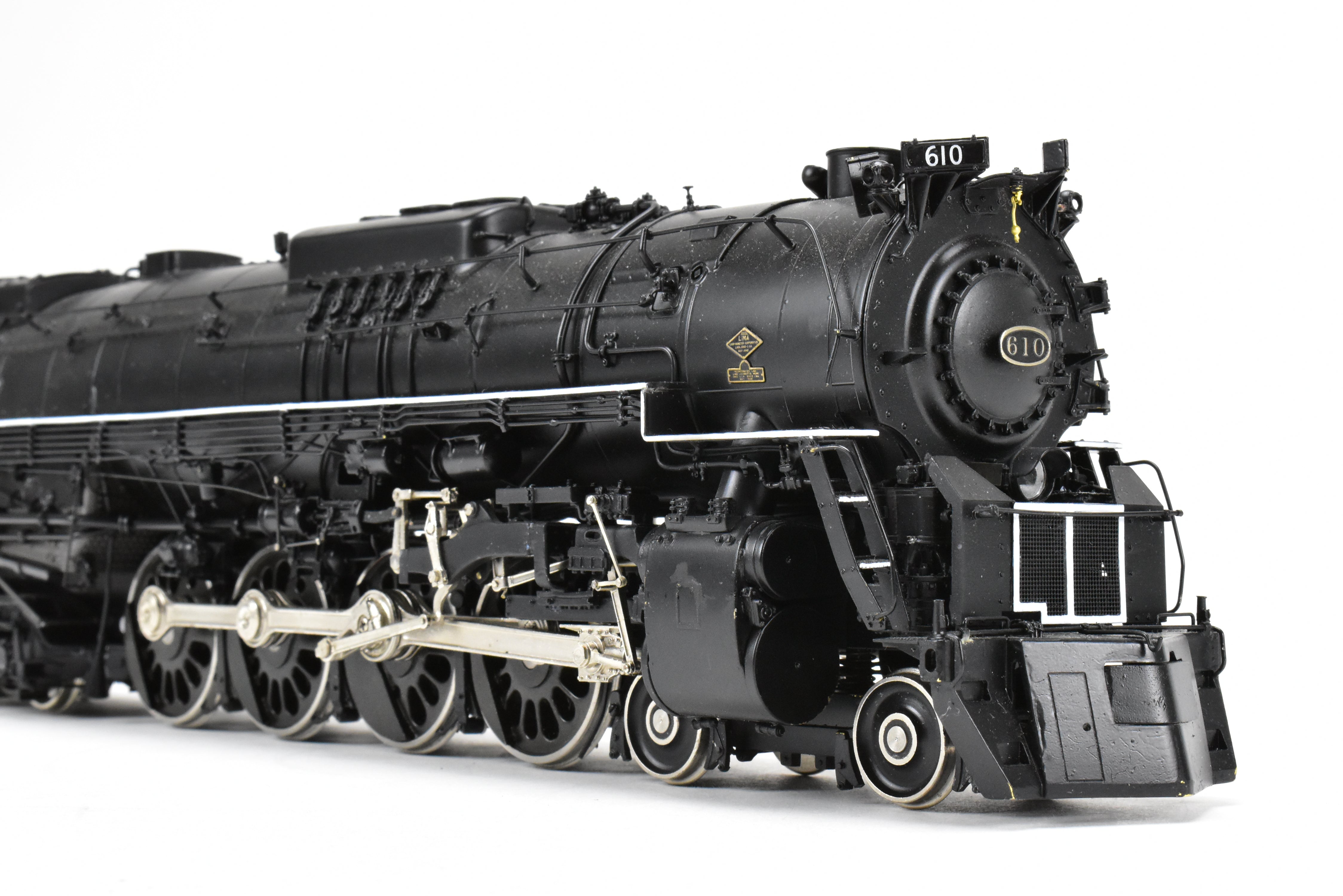 O Scale Brass Precision Scale Co. C&O J-3a 4-8-4 Greenbrier 2-Rail FP #610 As-Is