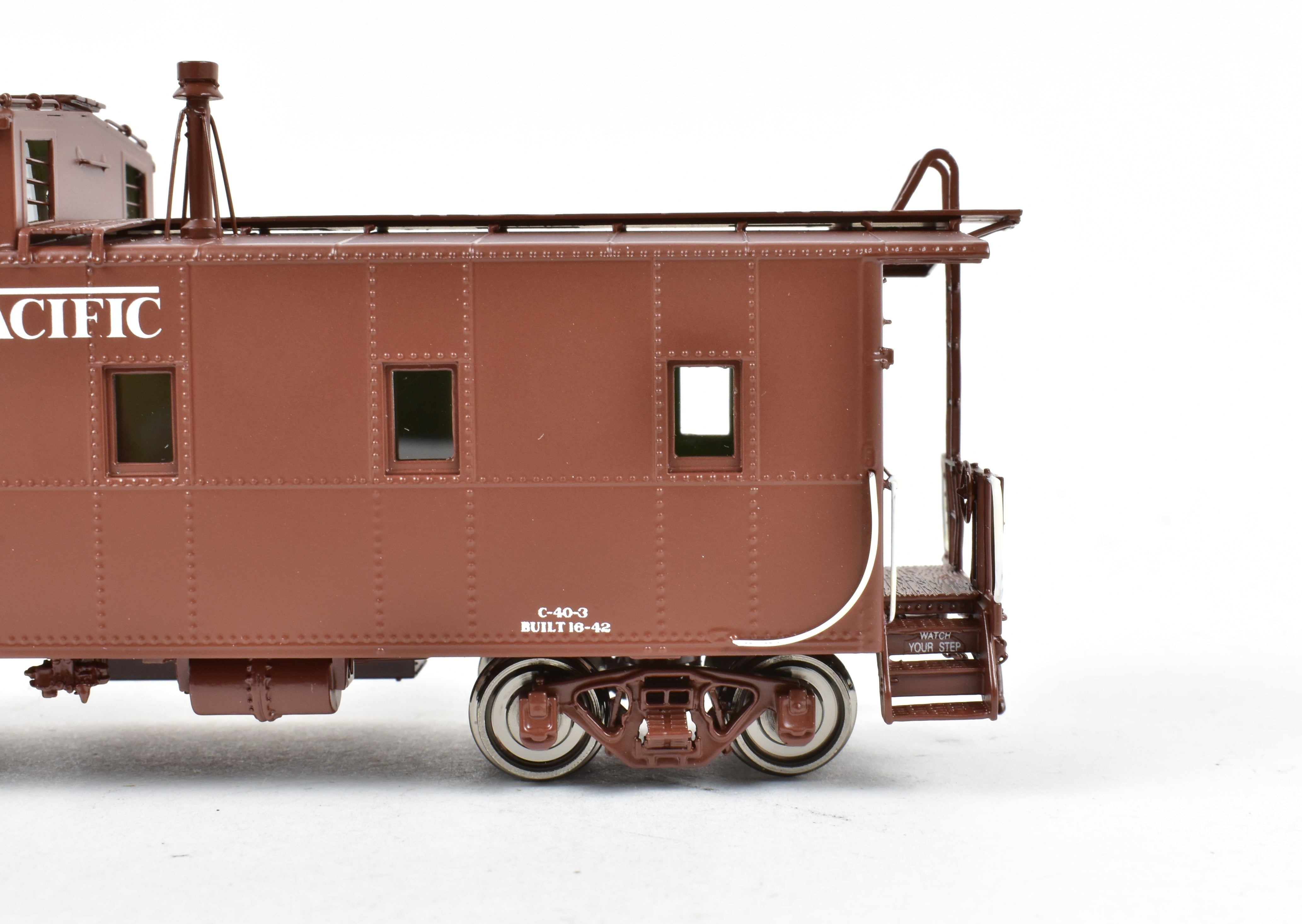 HO Scale Brass Challenger Imports Southern Pacific C-40-3 Caboose No. 1215