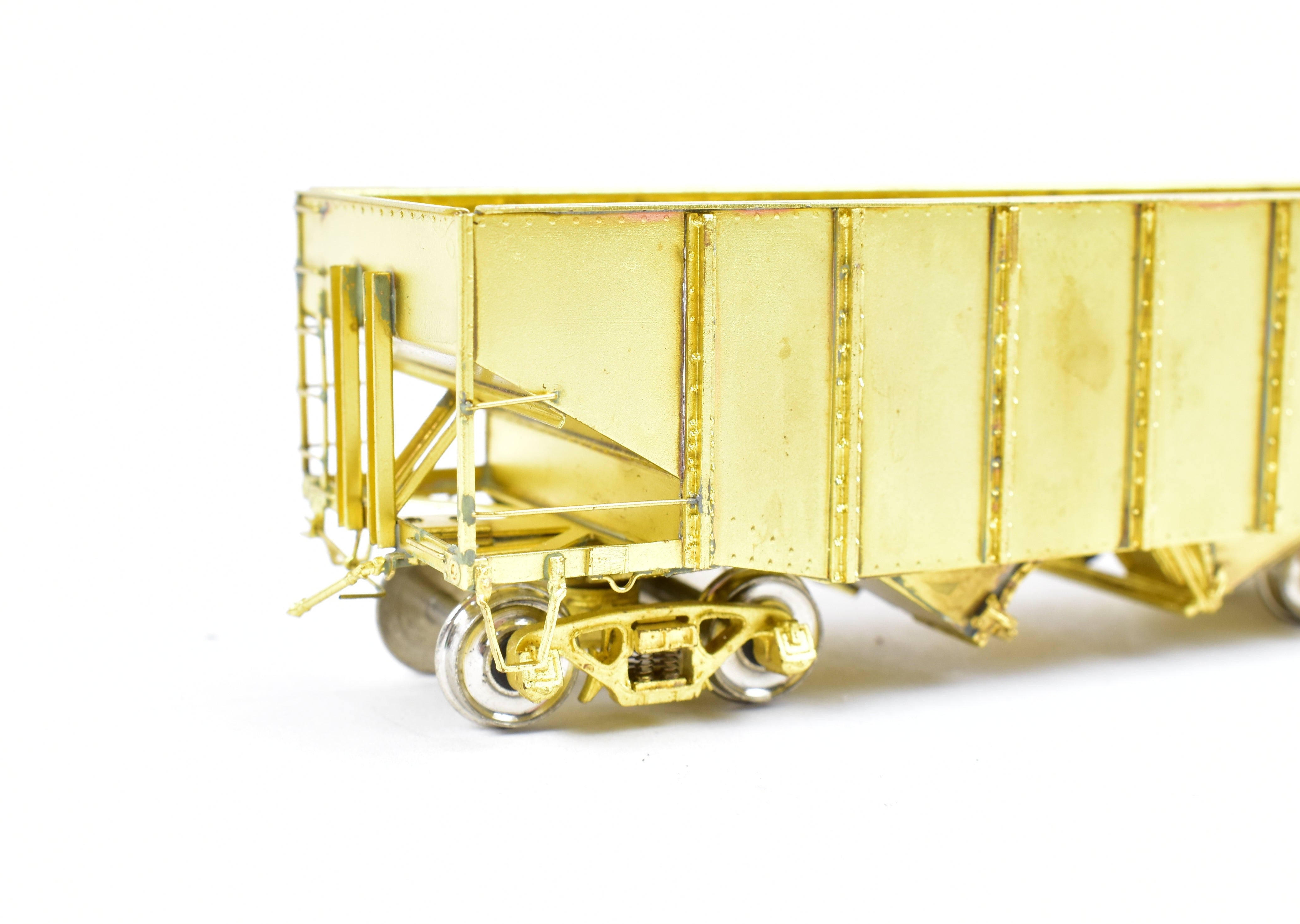 HO Brass OMI Overland Models D&H 55-Ton 2-Bay Hopper - Like New