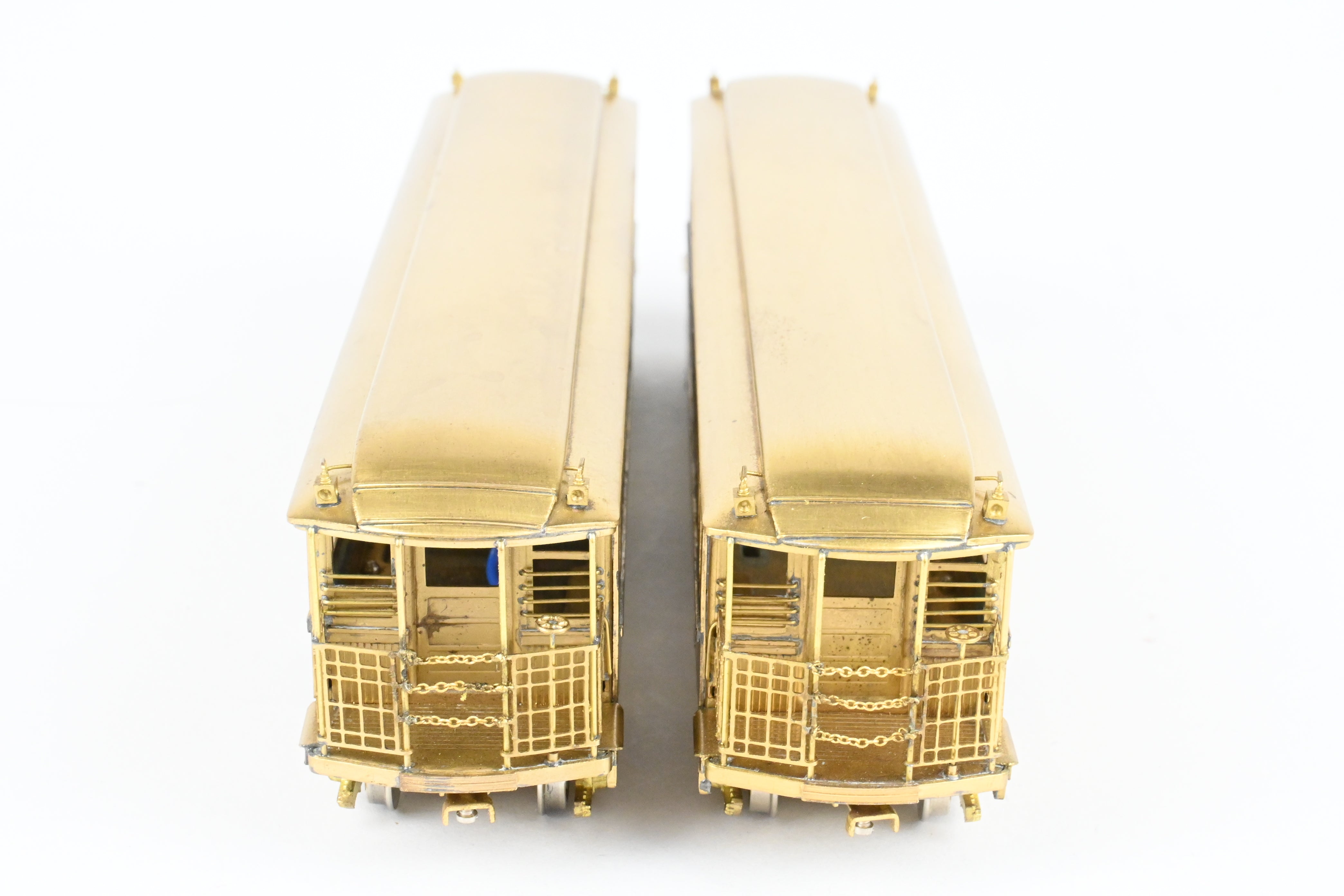 1981 HO Brass WP Car Corp. BRT/BTU Powered & Unpowered Train Cars, C-7 Excellent