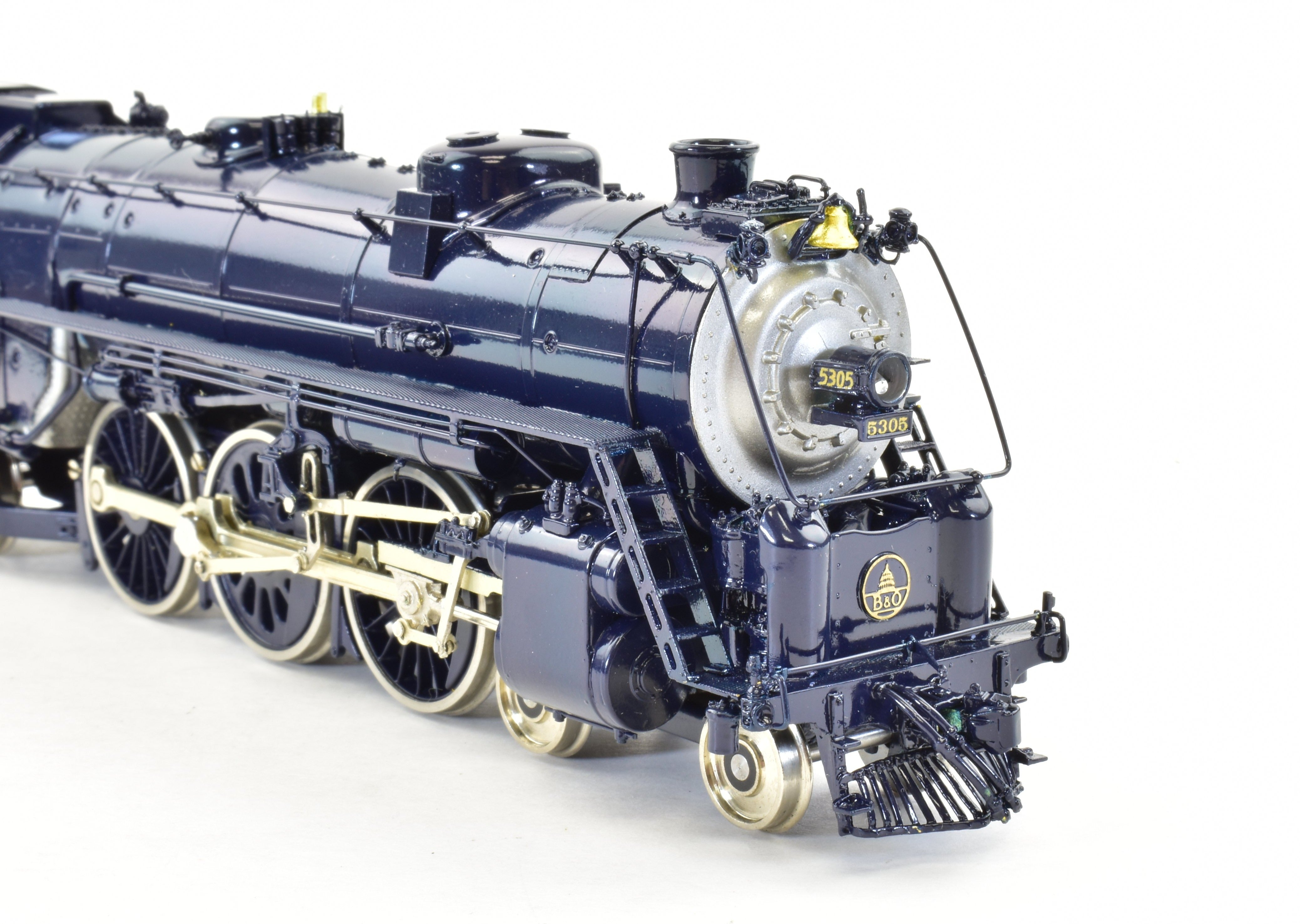 HO Scale Brass Key Imports B&O (Baltimore & Ohio) P-7C 4-6-2 Pacific Custom Series Steam Locomotive Model #47 FP