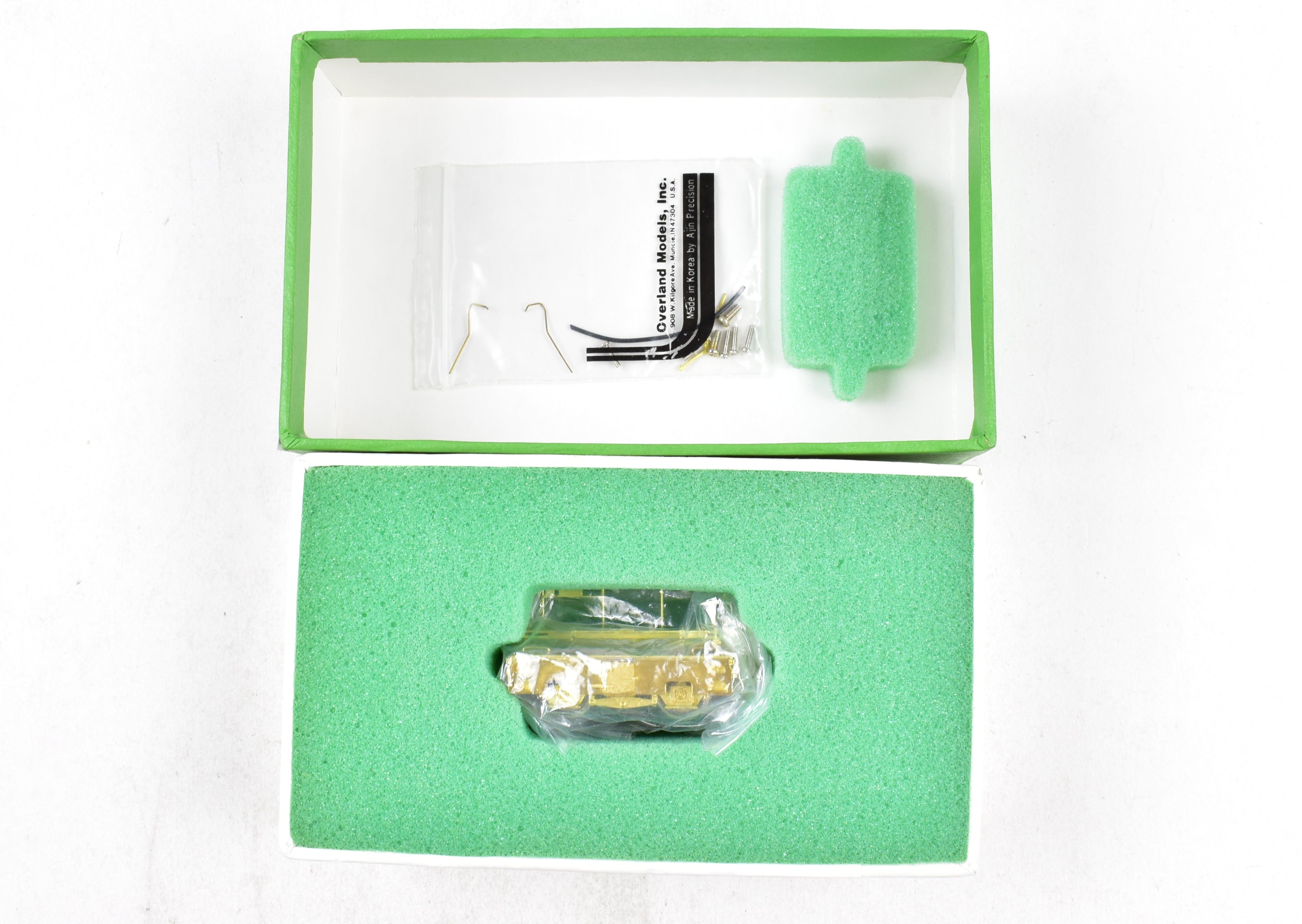 HO Scale Brass Test Car by Overland Models, Inc. for Various Roads - Original and Authentic