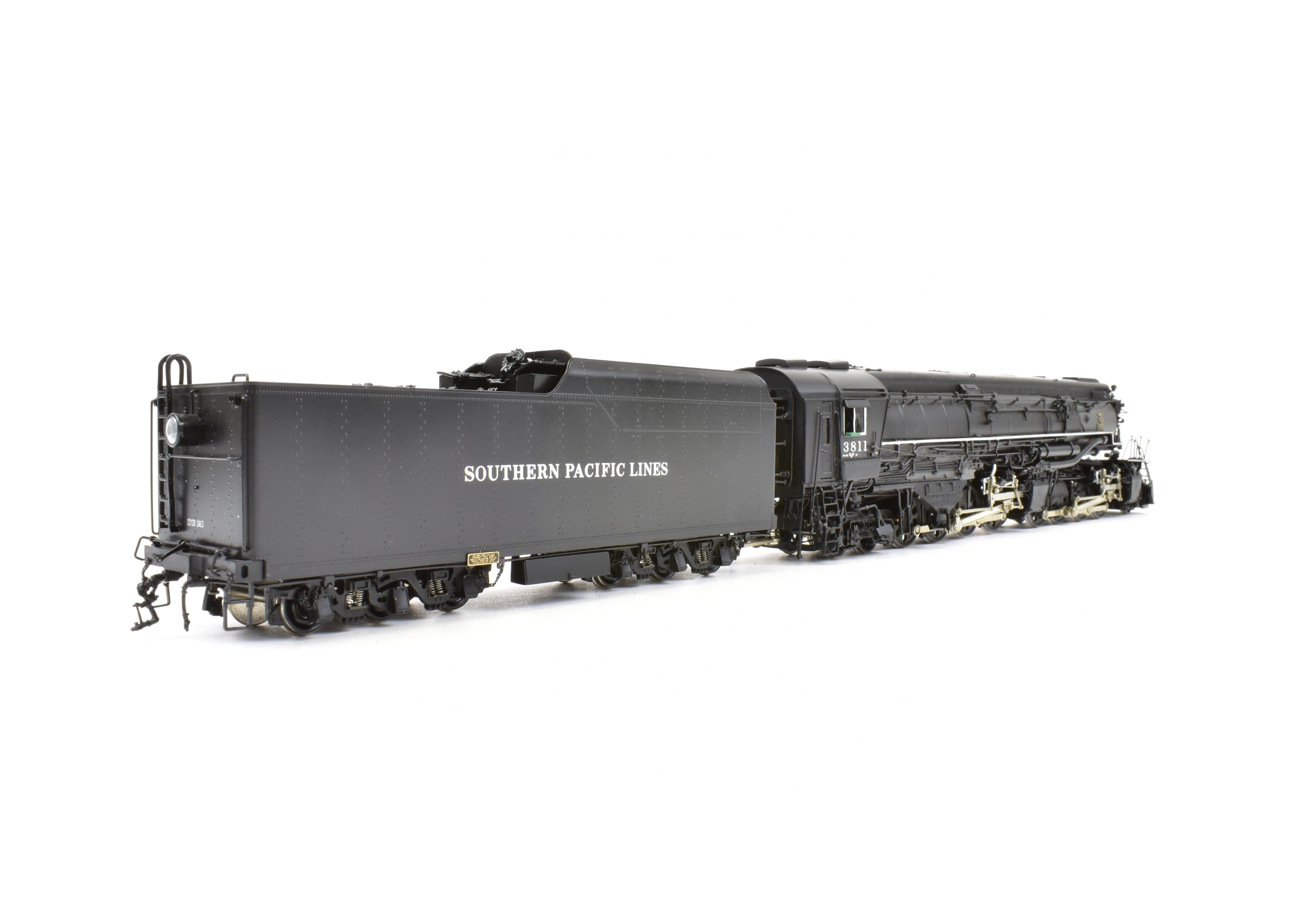 HO Scale Brass Key Imports Classic SP Southern Pacific AC - 9 2 - 8 - 8 - 4 Coal Tender #3811