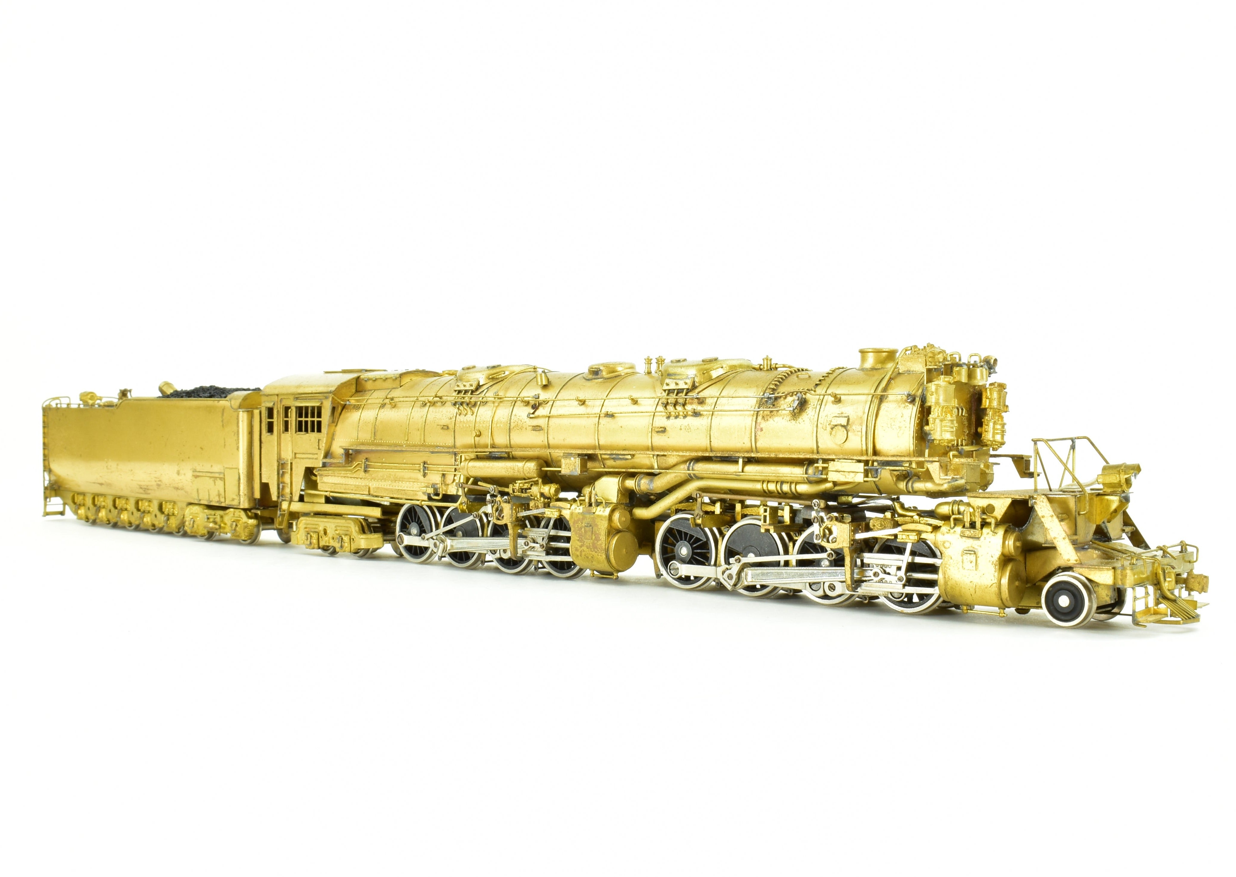 HO Scale Brass Pacific Fast Mail (PFM) Model - Toby Brand Duluth, Missabe, & Iron Range 2-8-8-4 Yellowstone Steam Locomotive Handcrafted in 1960