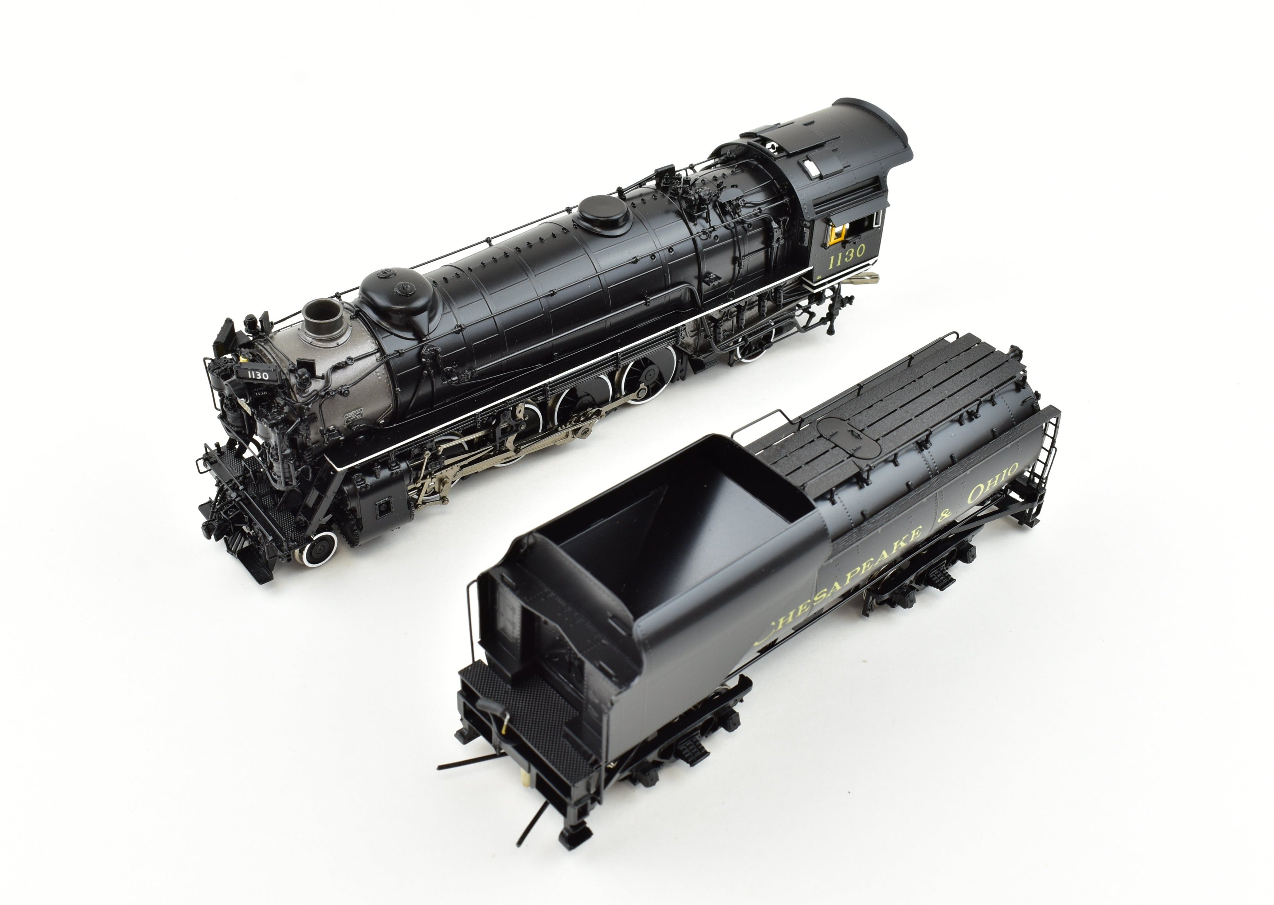HO Scale Brass Division Point Chesapeake & Ohio K1 2-8-2 Factory Painted Locomotive Model #1130