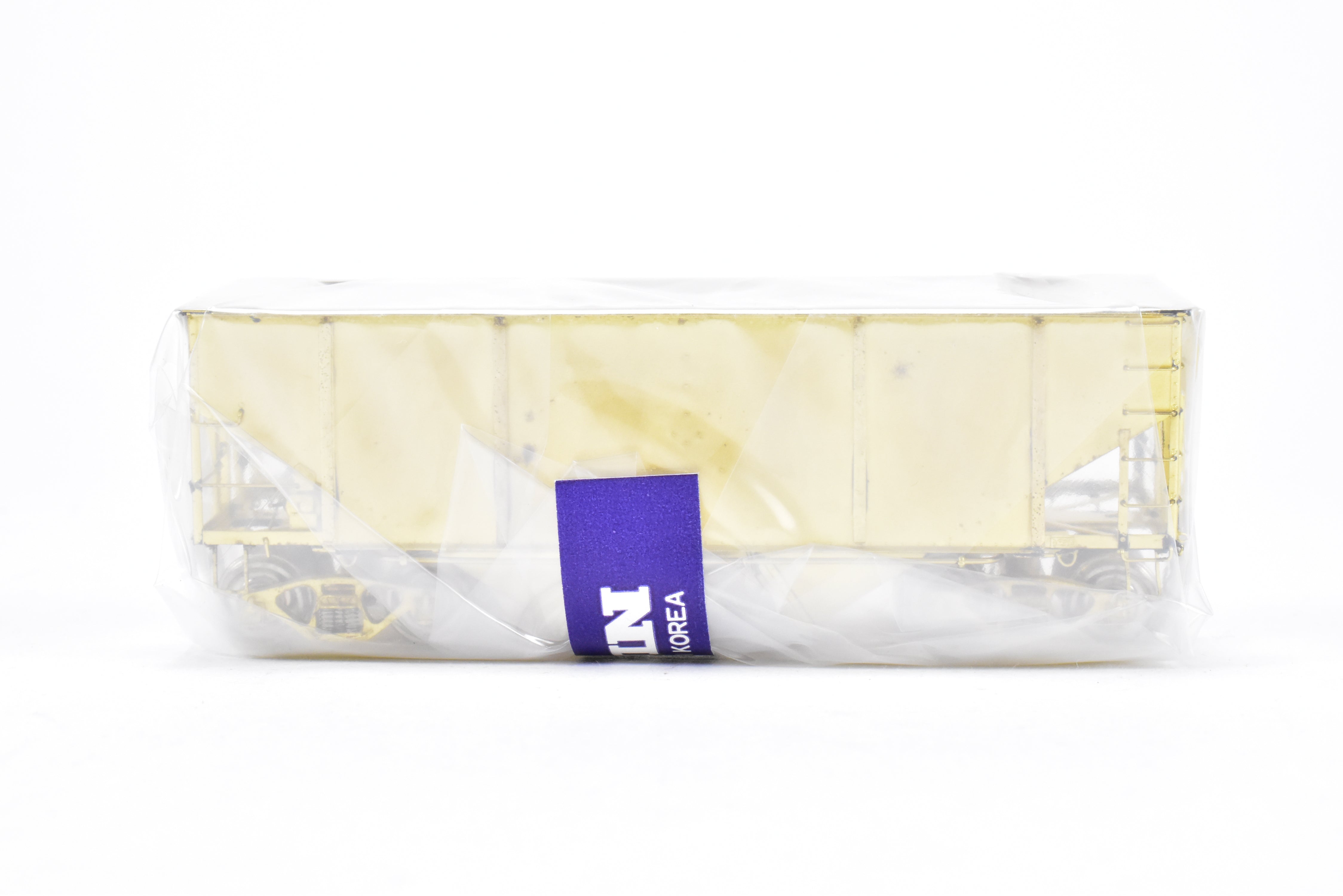 HO Scale Brass OMI - Overland Models, Inc. Great Northern (GN) 2-Bay Open Hopper with Rapid Discharge Function, Brand New and Mint Condition