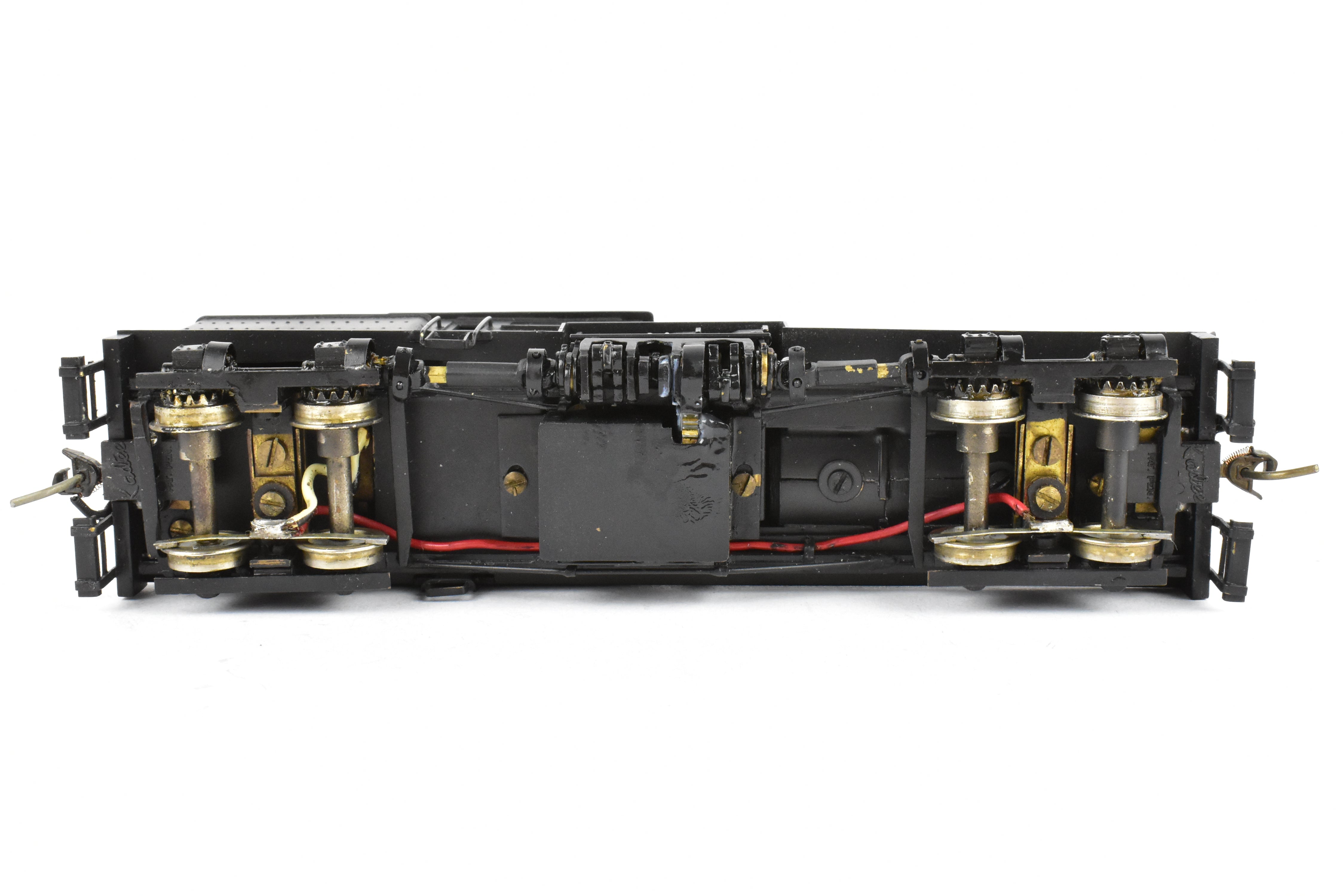 High - Quality HO Scale Brass PFM - United 2 - Truck Class B Shay Geared Locomotive for Model Railroads, CP Version Without Lettering