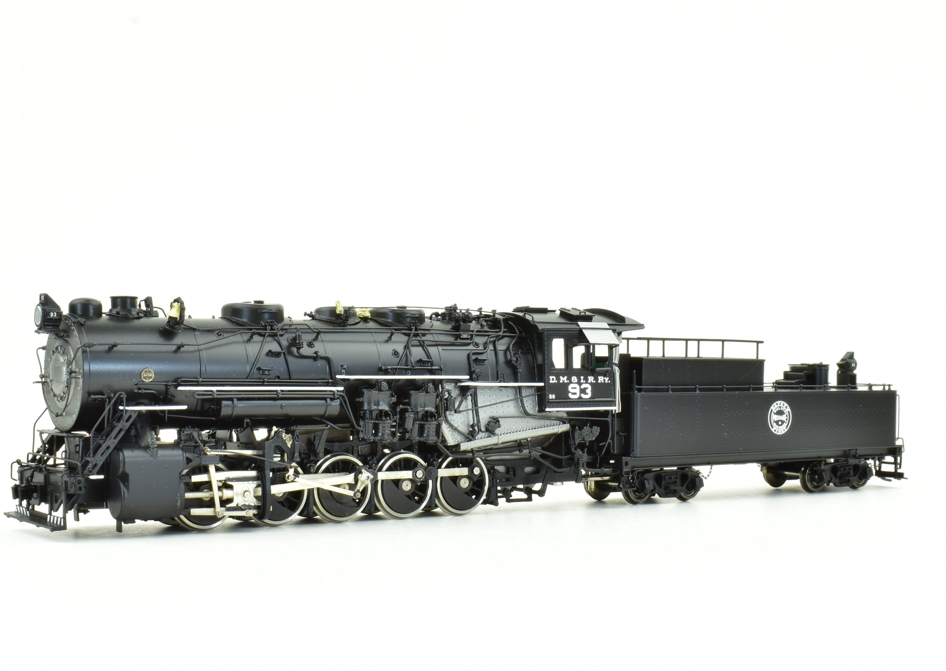 HO Scale Brass Model Train - Precision Scale Co. DM&IR S-6 0-10-0 Factory Painted Prototype #93