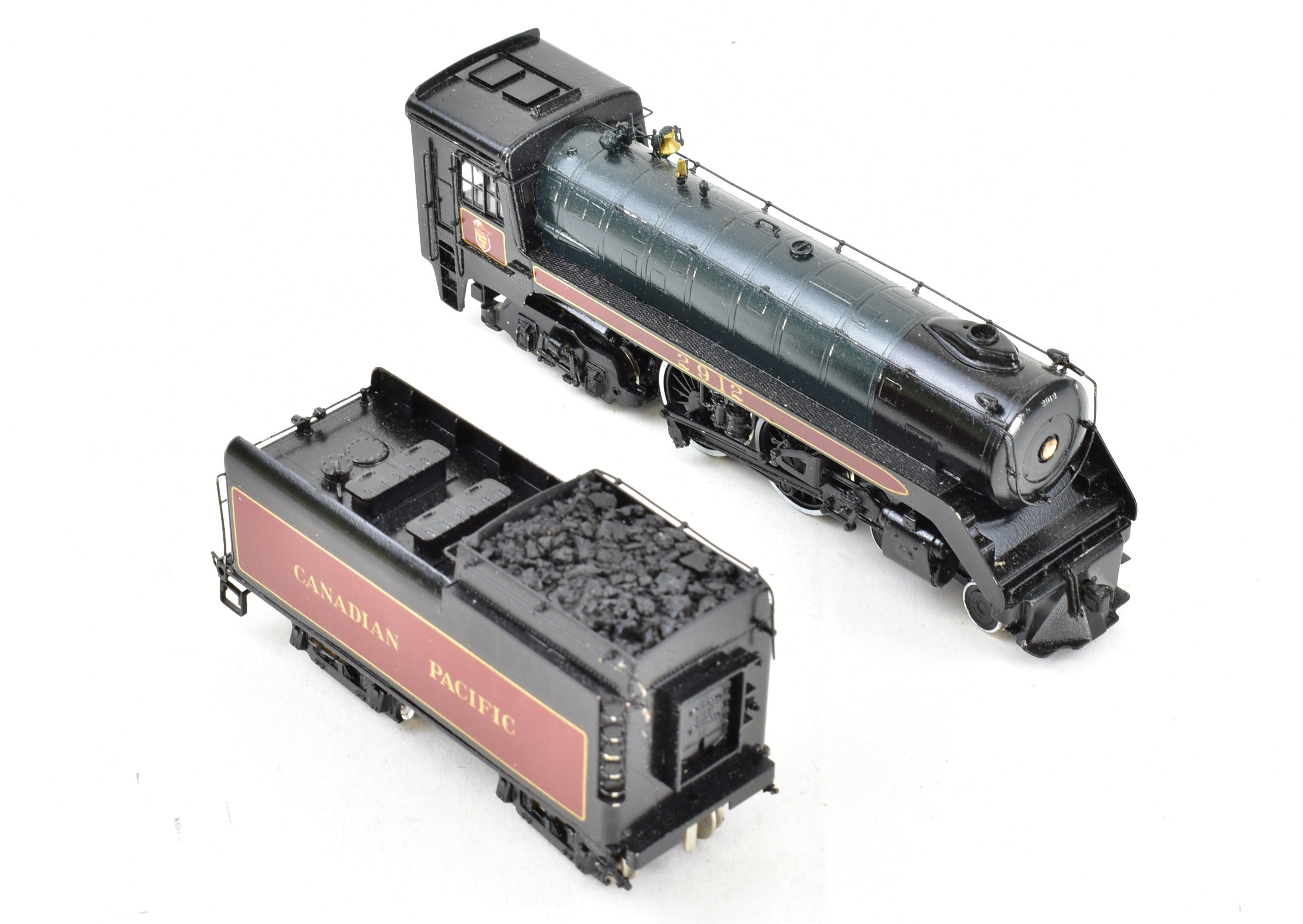 HO Scale Brass PFM - Van Hobbies CPR - Canadian Pacific Railway 4-4-4 Class F-1a Jubilee Model Locomotive with Custom Painted Finish