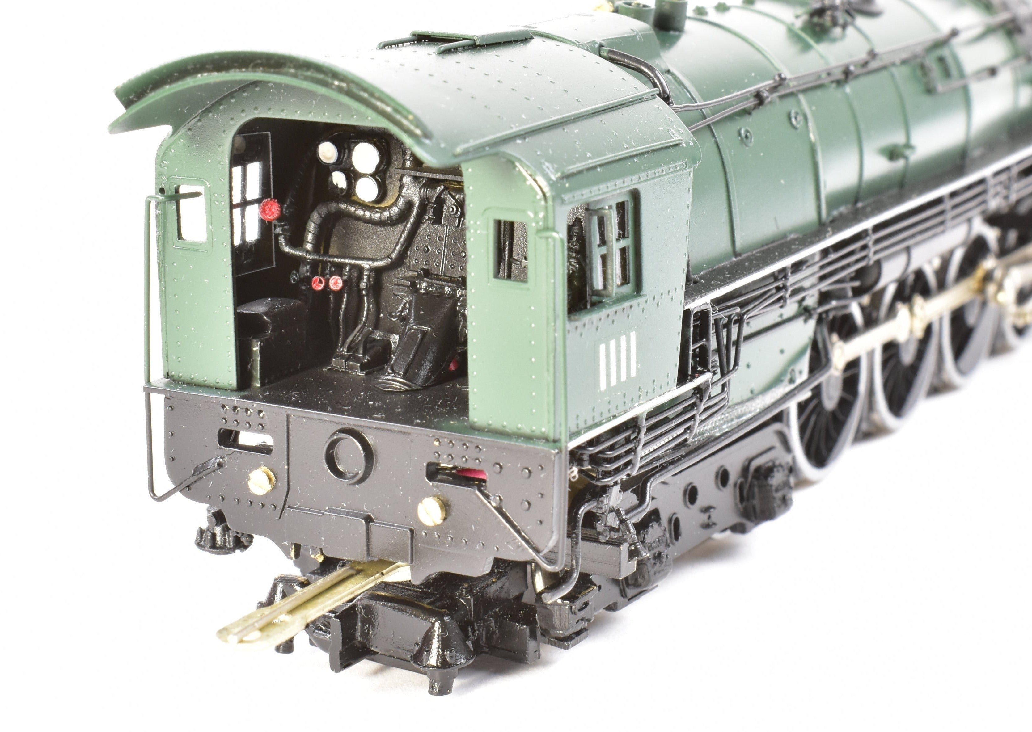 HO Scale Brass Model Train CON Key Imports Timken 4-8-4 No. 1111 Four Aces Professionally Painted