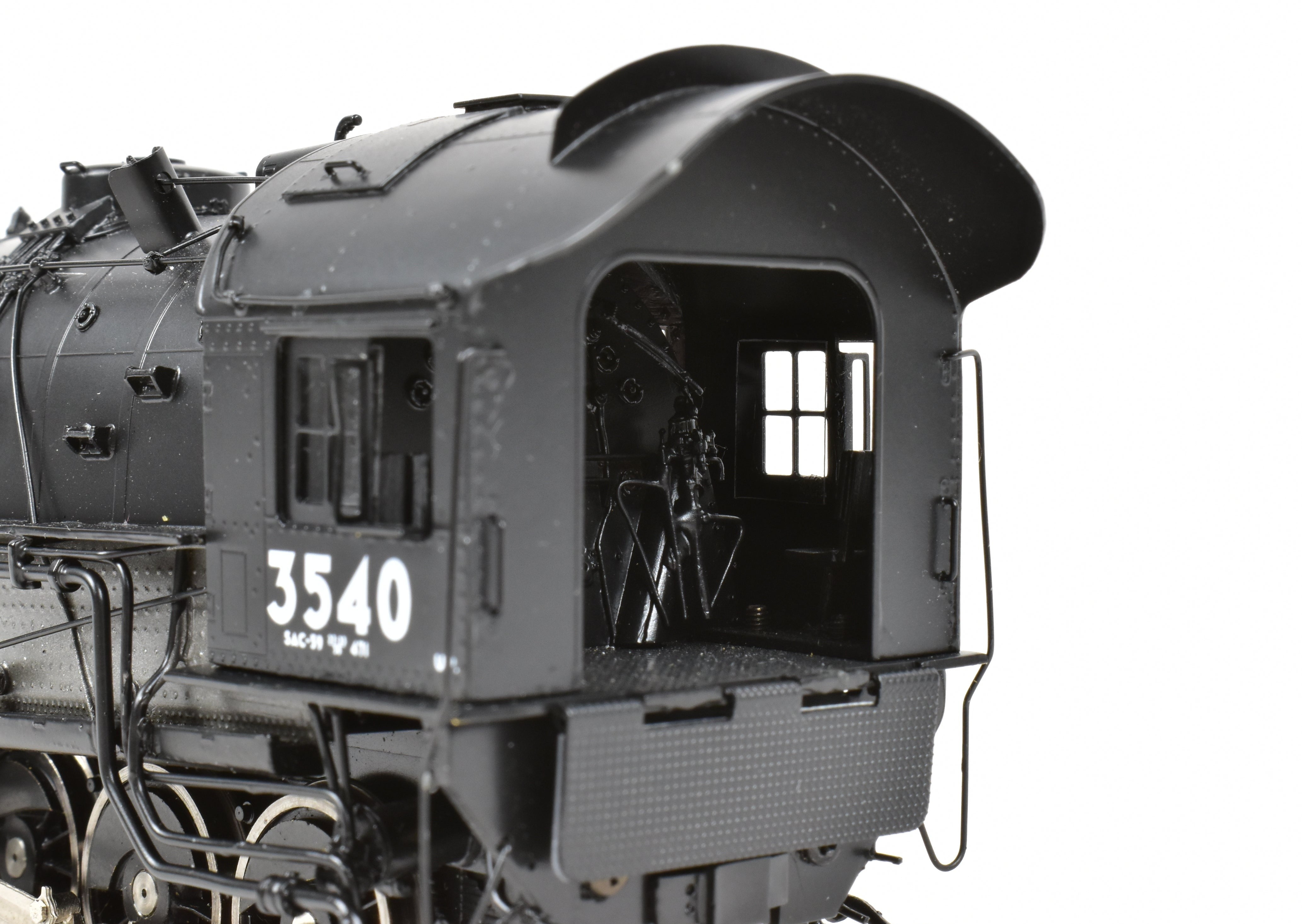HO Scale Brass Union Pacific SAC 2-8-8-0 FP No. 3450 by Overland Models