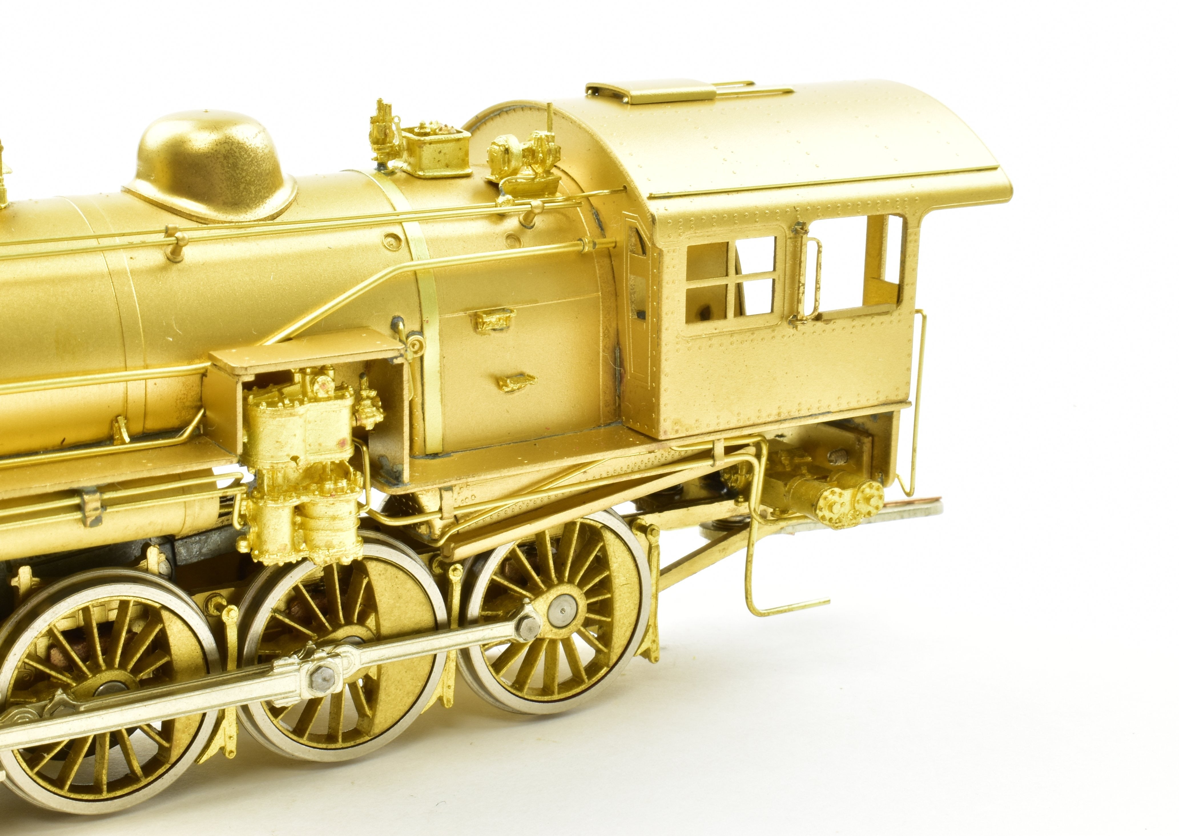 HO Scale Brass Model Key Imports Rutland Railroad G - 34 2 - 8 - 0 Consolidation Steam Locomotive with Stoker Engine