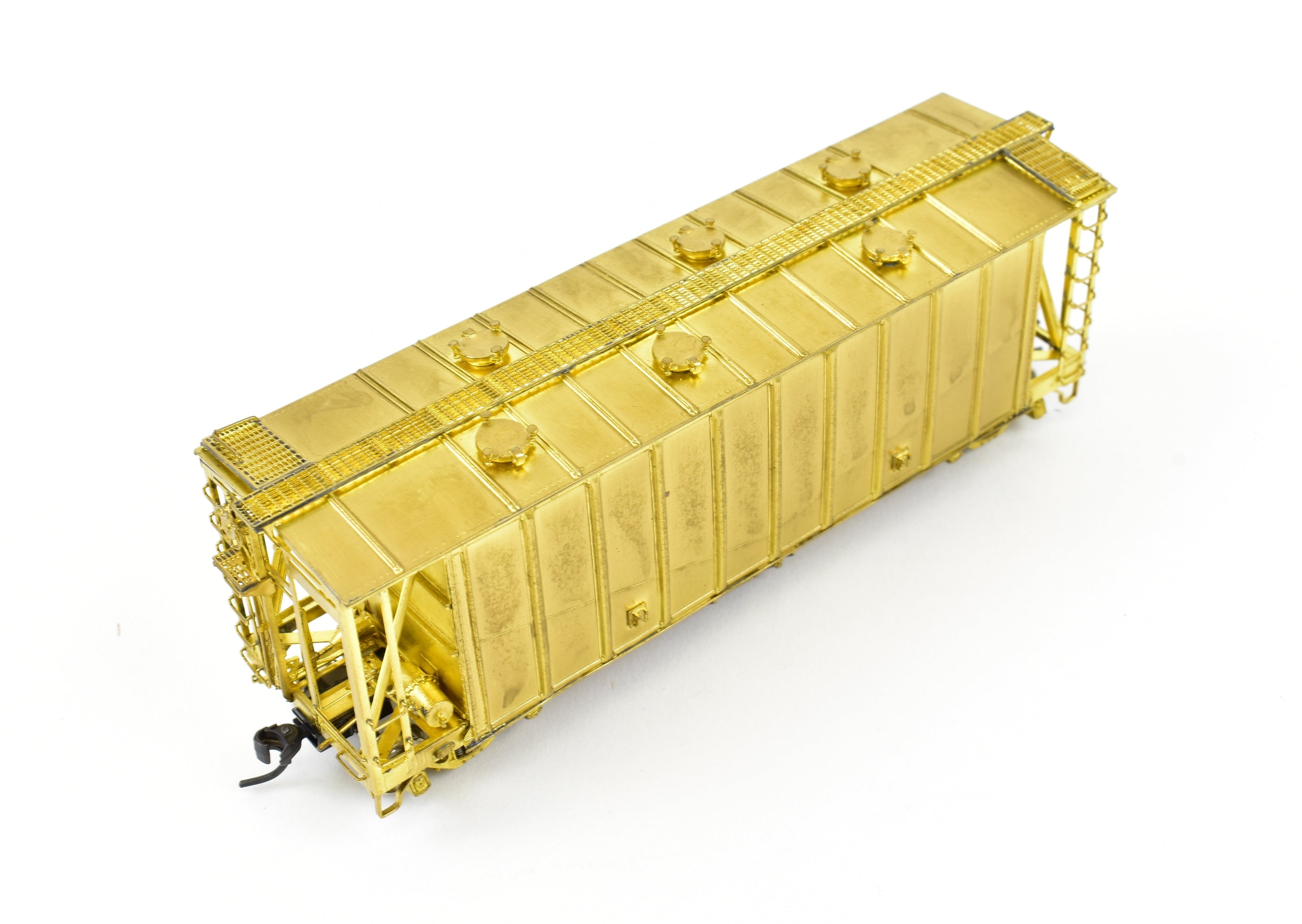 HO Scale Brass Airslide Covered Hopper Model by Overland Models, Inc. for Various Roads