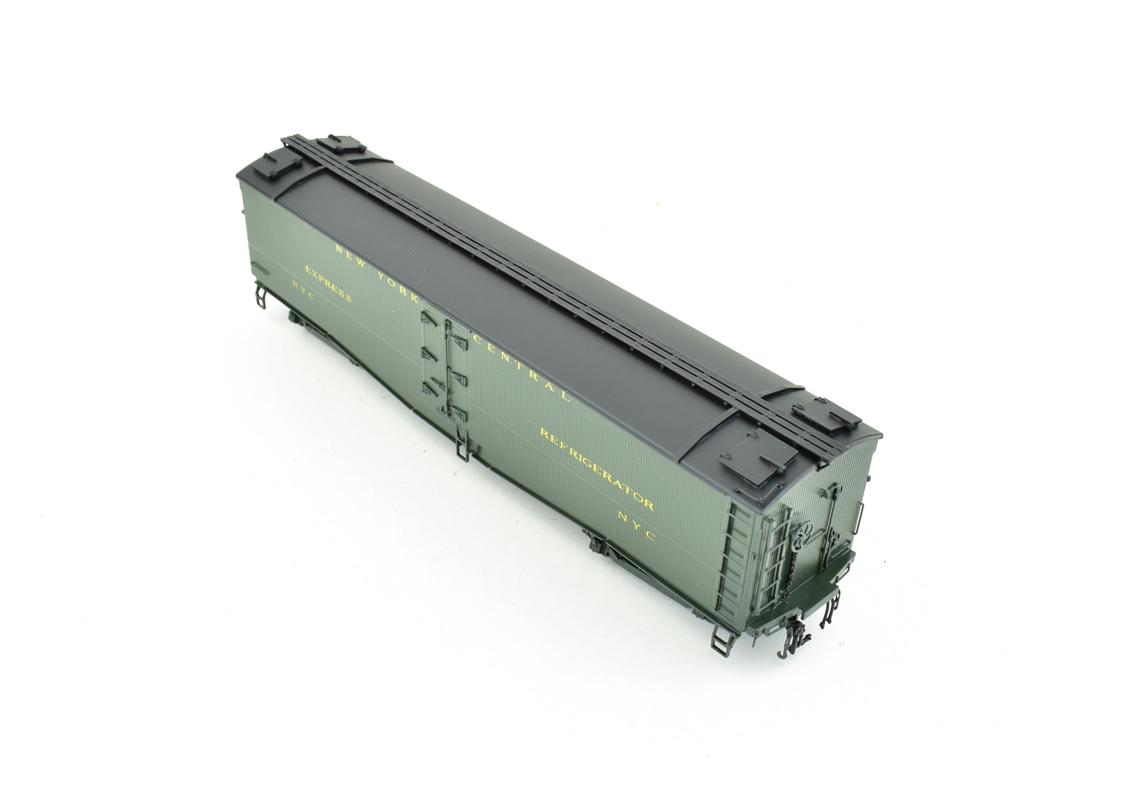 HO Scale Brass Railworks New York Central Wood Reefer Express Refrigerated Freight Car Model for Model Railroading
