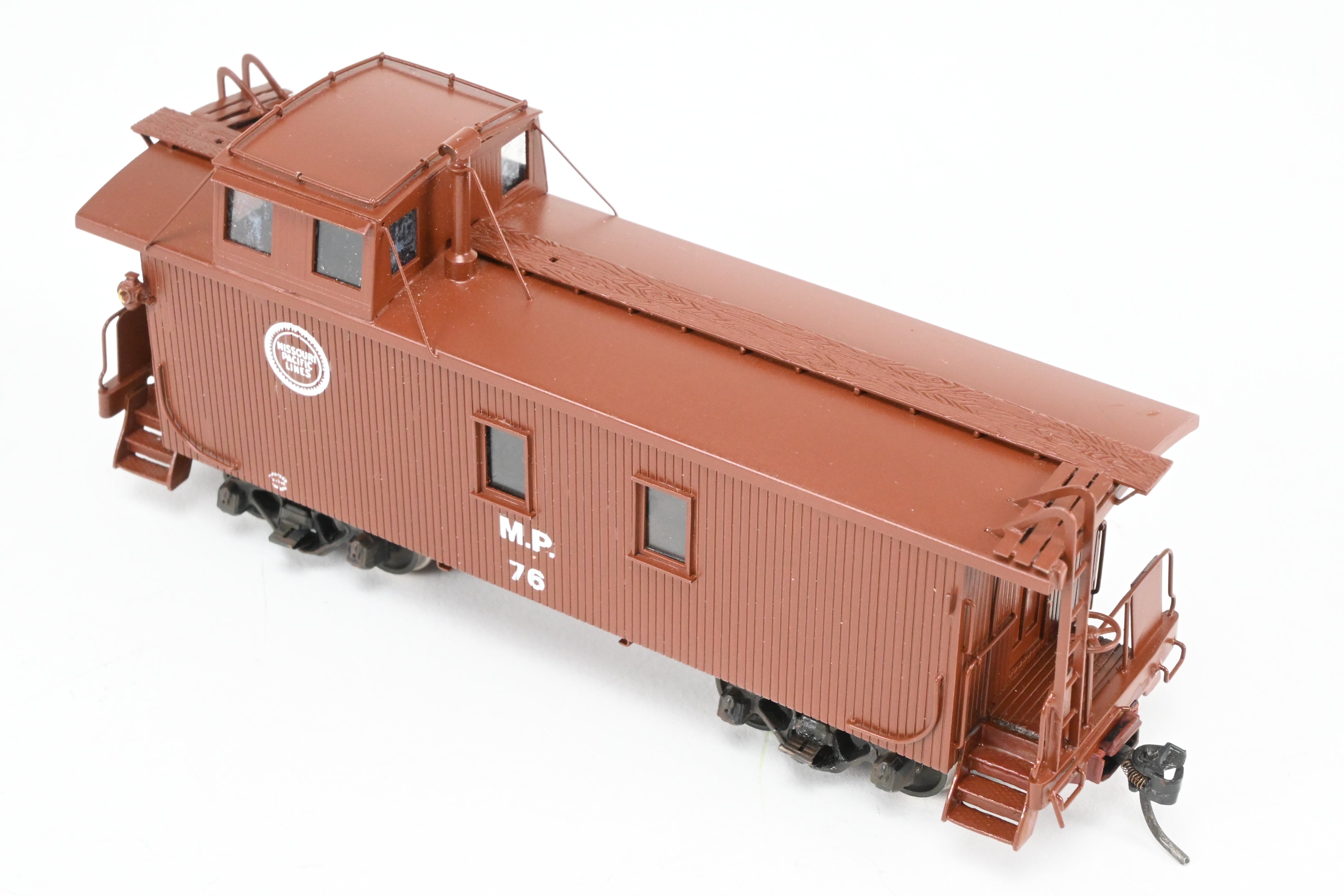 HO Scale Brass Model Missouri Pacific Wood Caboose CP Scratch Built by Joe G. Collias in REBOXX Packaging