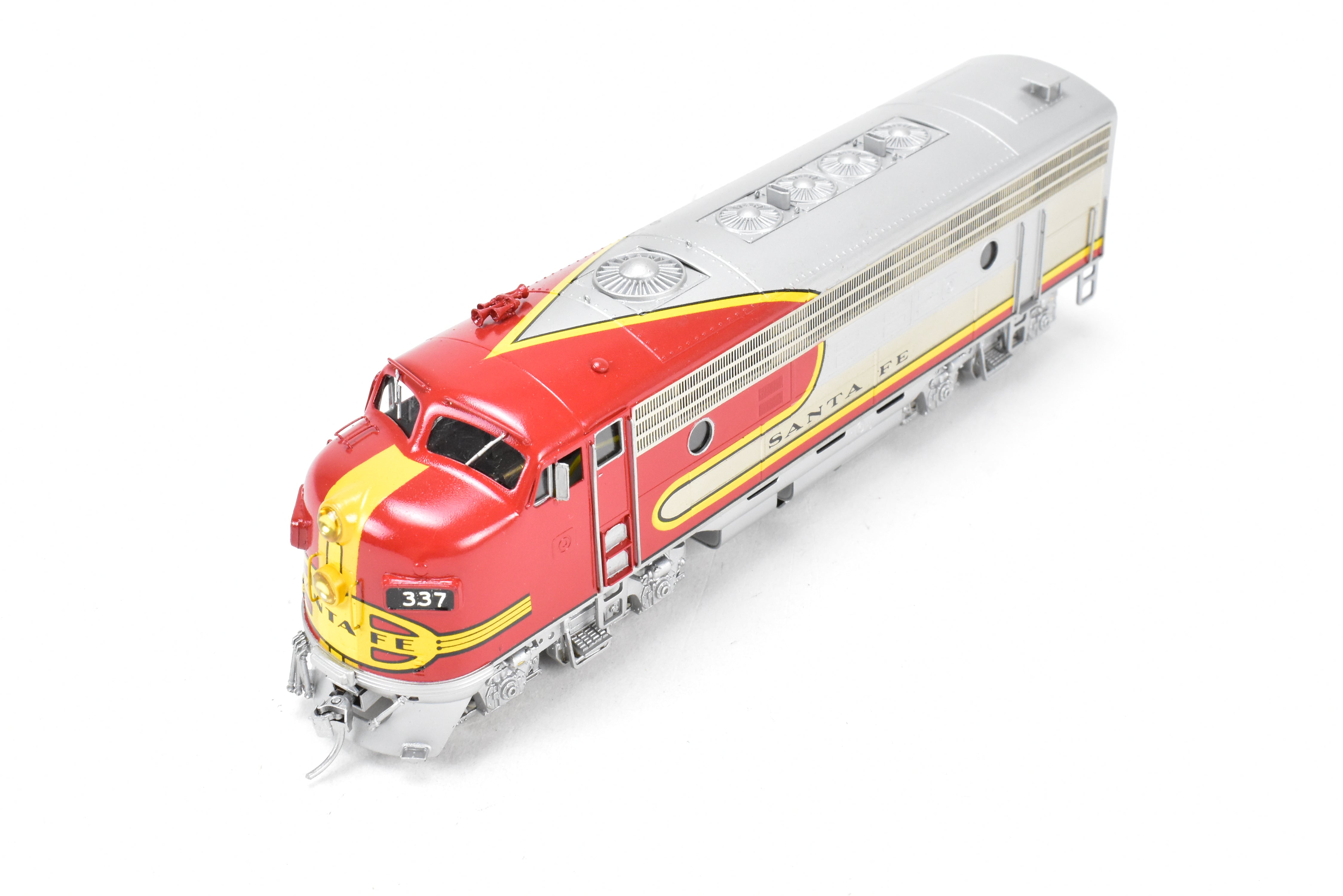 HO Brass Oriental Limited ATSF Santa Fe EMD F3A 1500 HP Phase IV Warbonnet #337 Pro-Painted