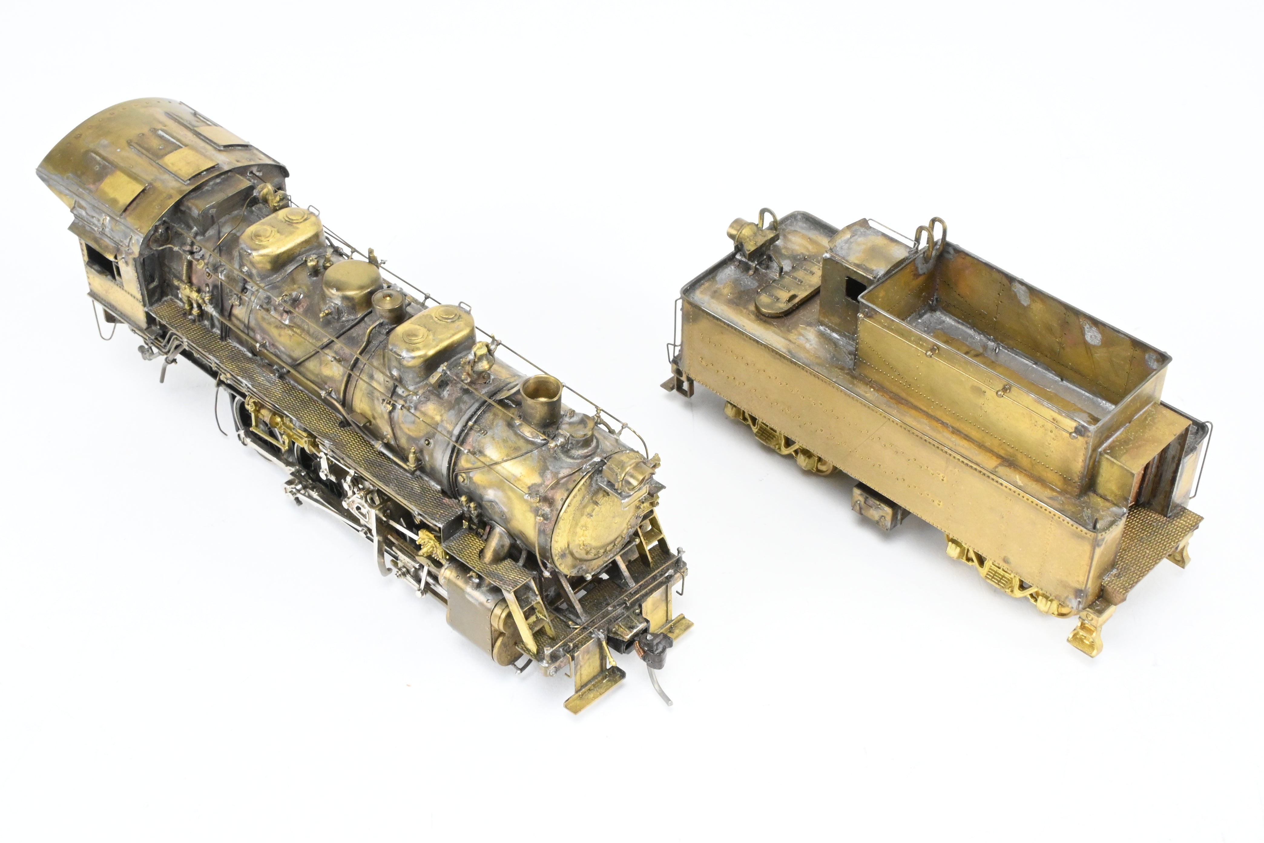 HO Scale Brass Custom Model of Missouri Pacific 0-8-0 No. 9772 Scratch Built by Joe G. Collias - One of a Kind Railroad Collectible