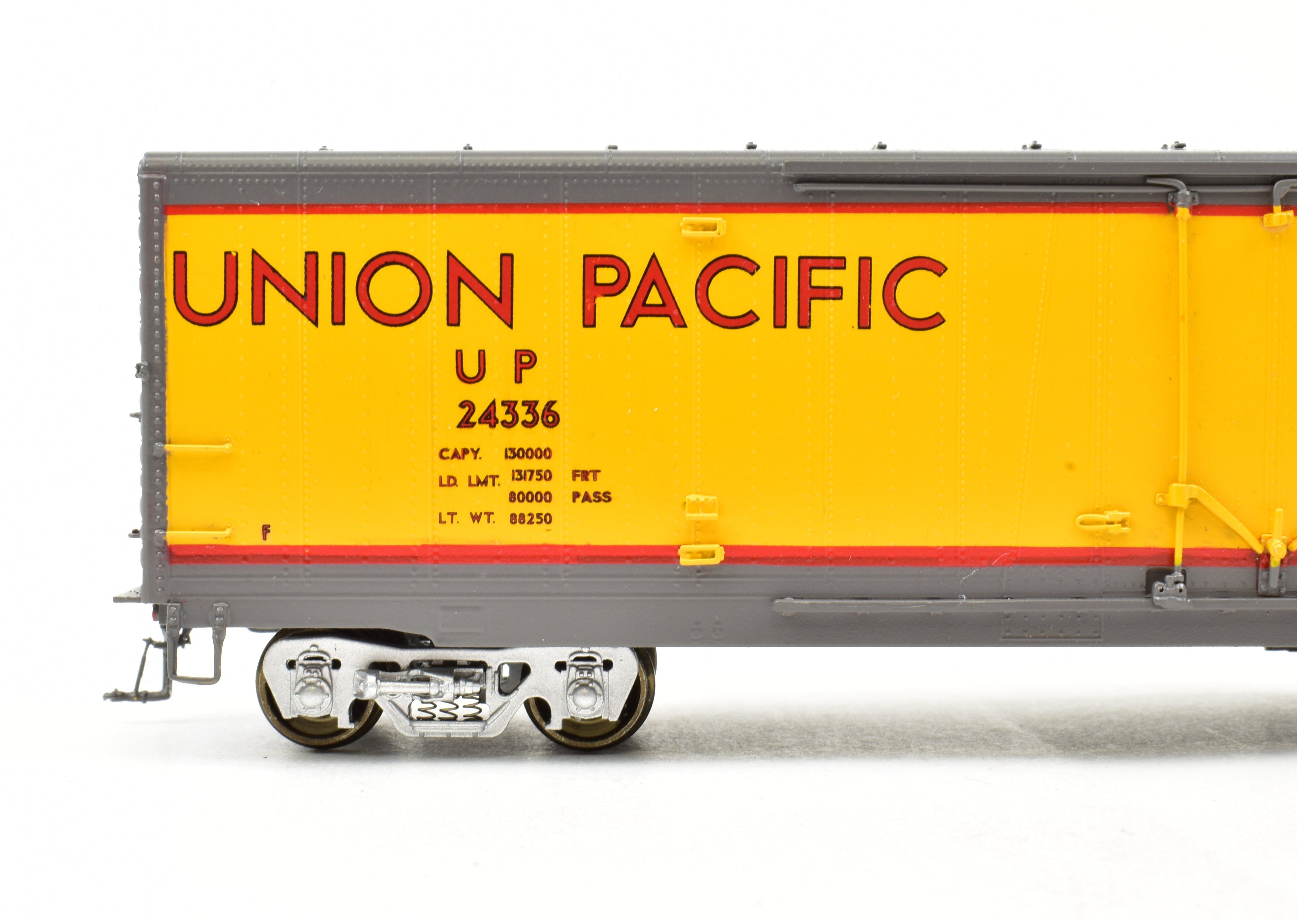 HO Scale Brass Overland Models, Inc. Union Pacific Steam Train Service Car FP (OMI - Overland Models, Inc., 1997 Run)