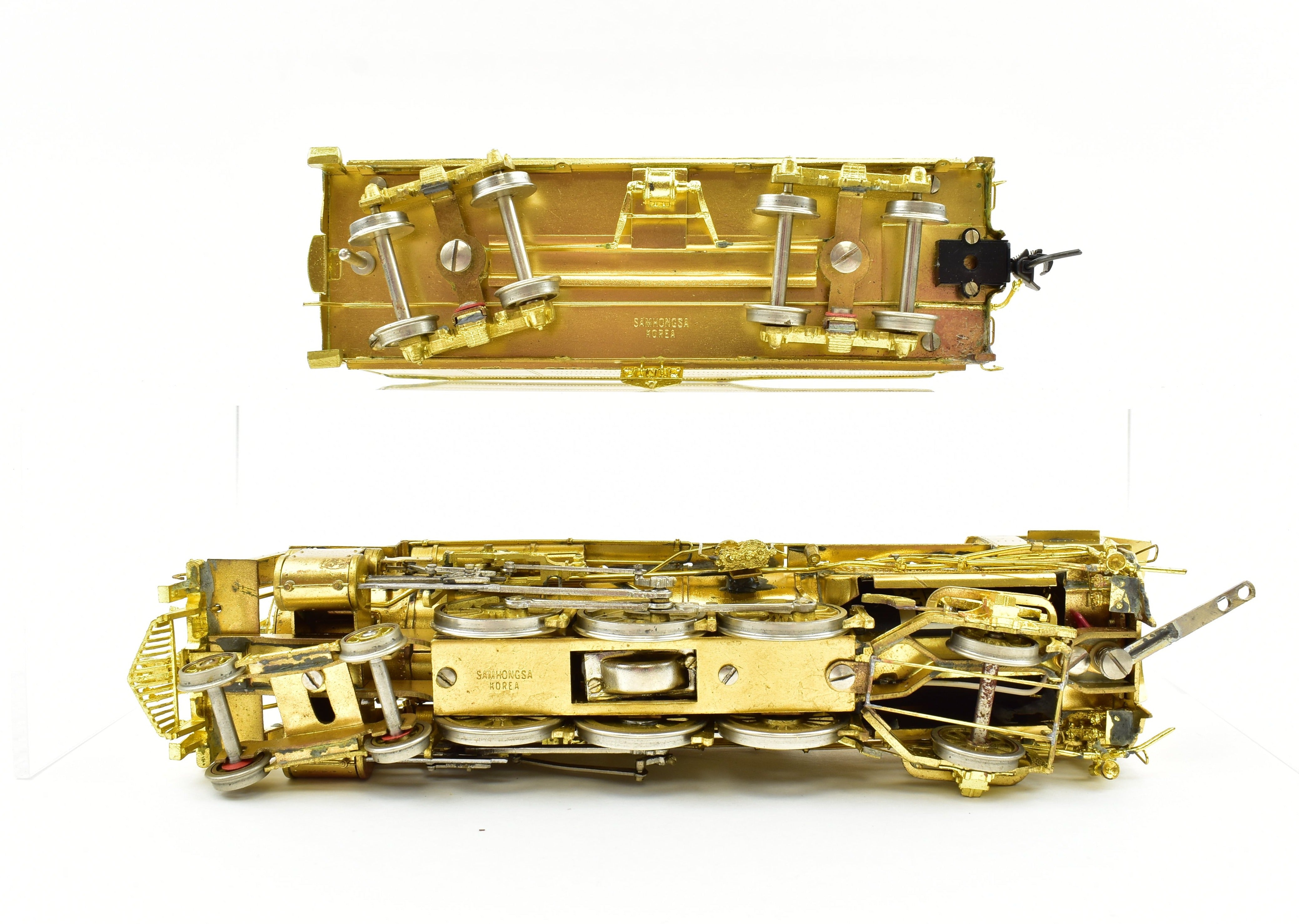 High - Quality HO Scale Brass Key Imports ACL - Atlantic Coast Line P - 5 4 - 6 - 2 Pacific Steam Locomotive Model