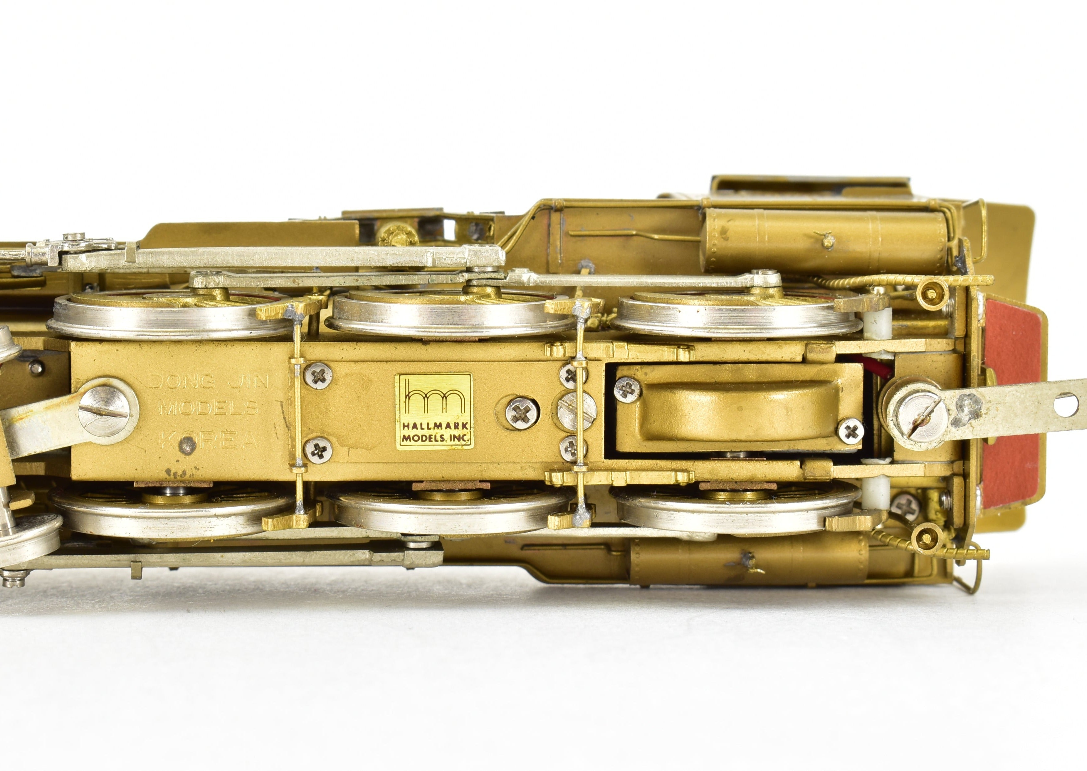1985 HO Brass Hallmark Models ATSF Santa Fe #468 Class 4-6-0 Locomotive