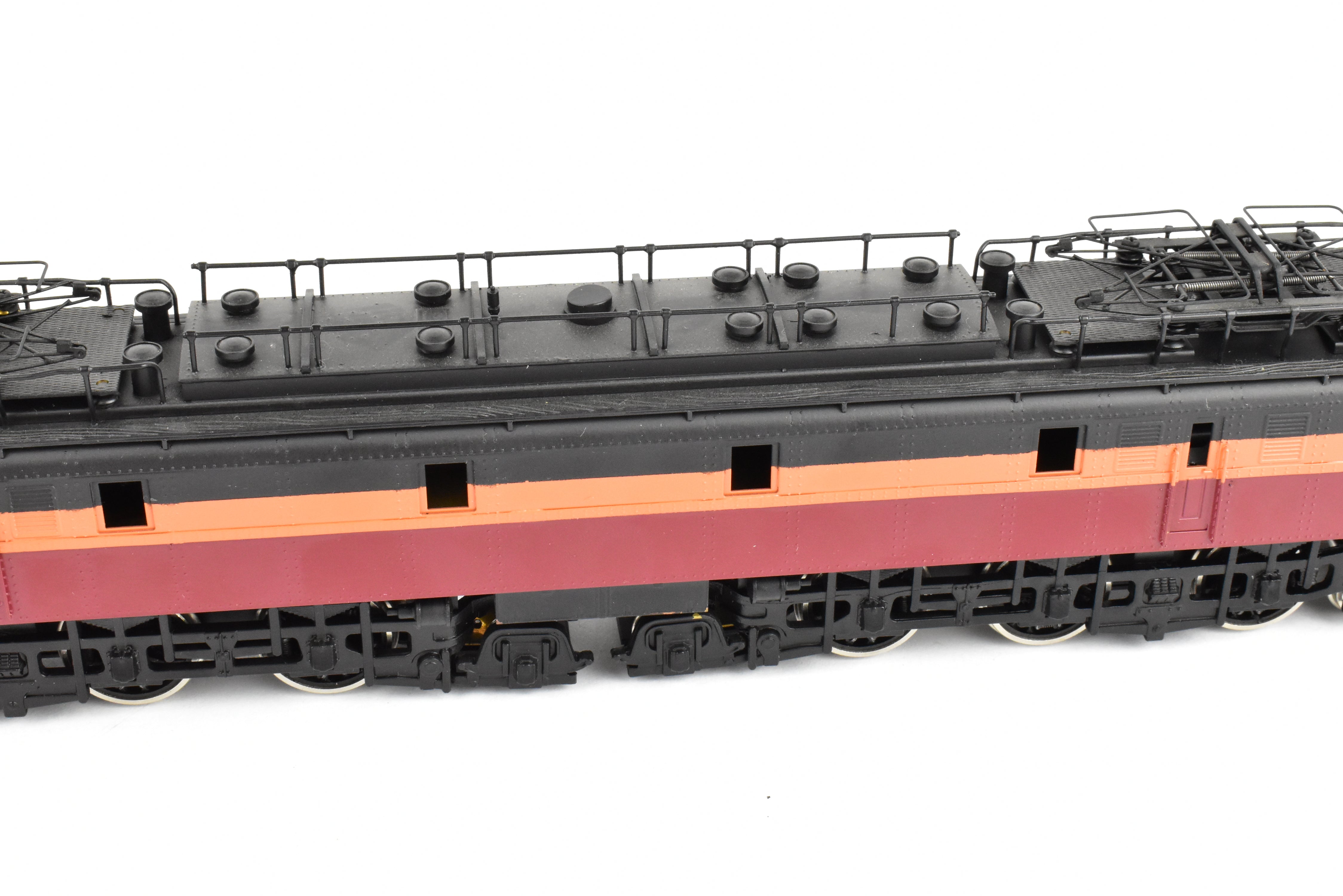 HO Scale Custom Brass Milwaukee Road EP - 3 Boxcab Electric Locomotive Model with Factory Painted Finish