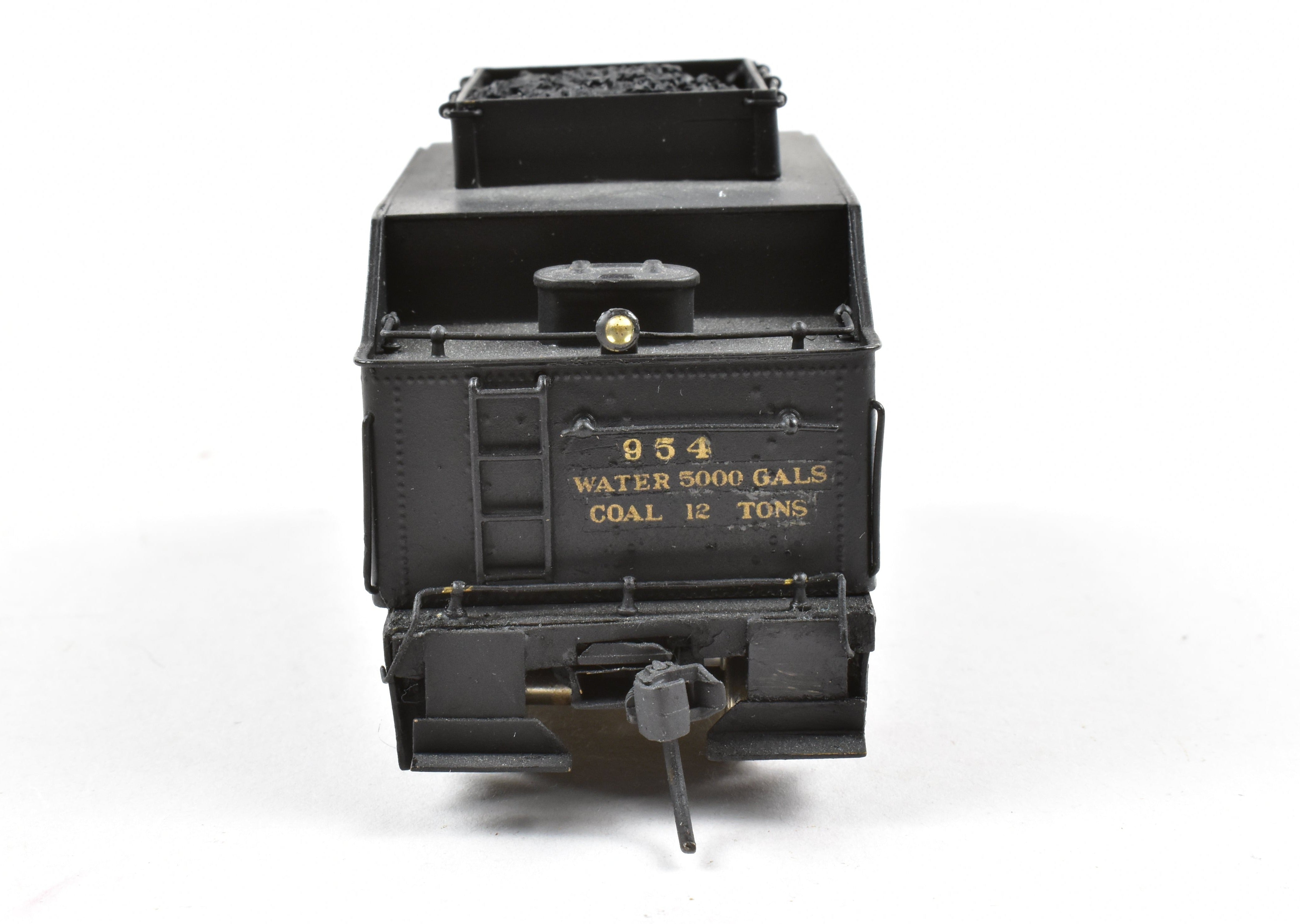 HO Scale Custom Painted Brass Van Hobbies CPR Canadian Pacific D - 10 Tender Only
