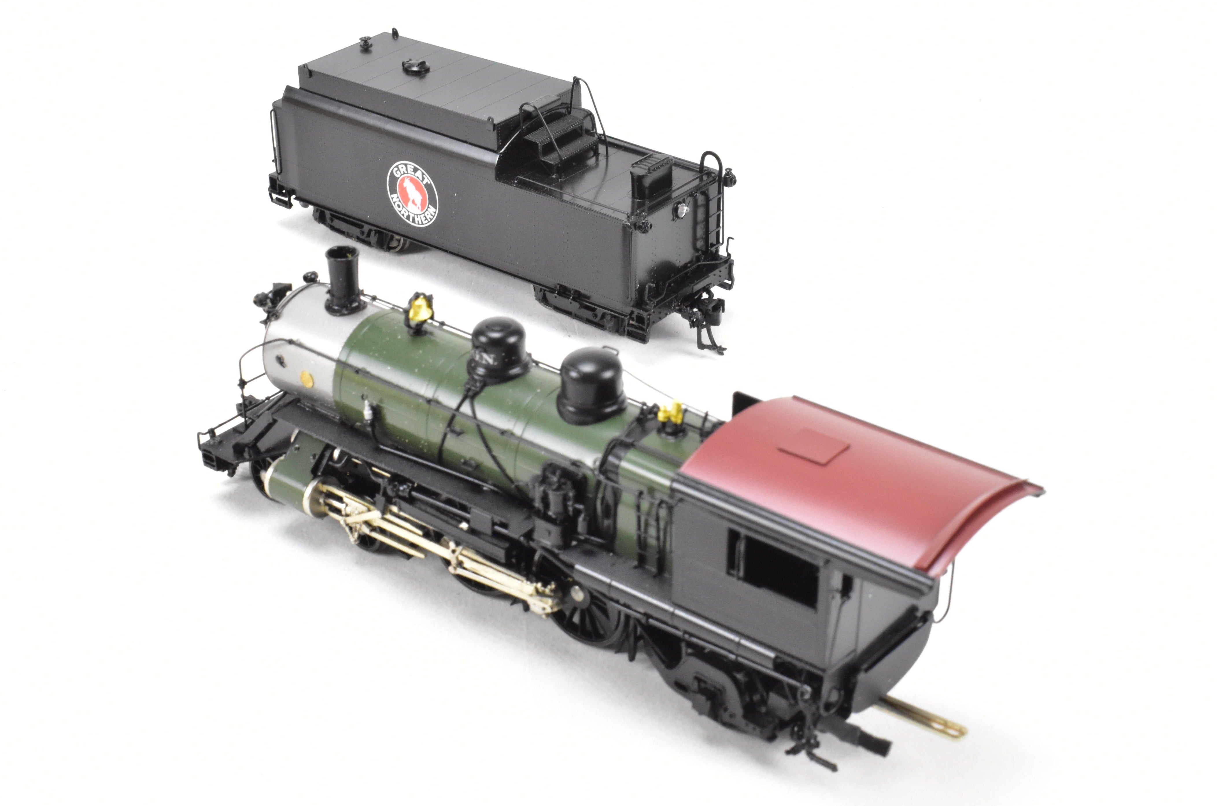 HO Scale Brass Great Northern Class K - 1 4 - 4 - 2 Factory - Painted Coasting Drive Model