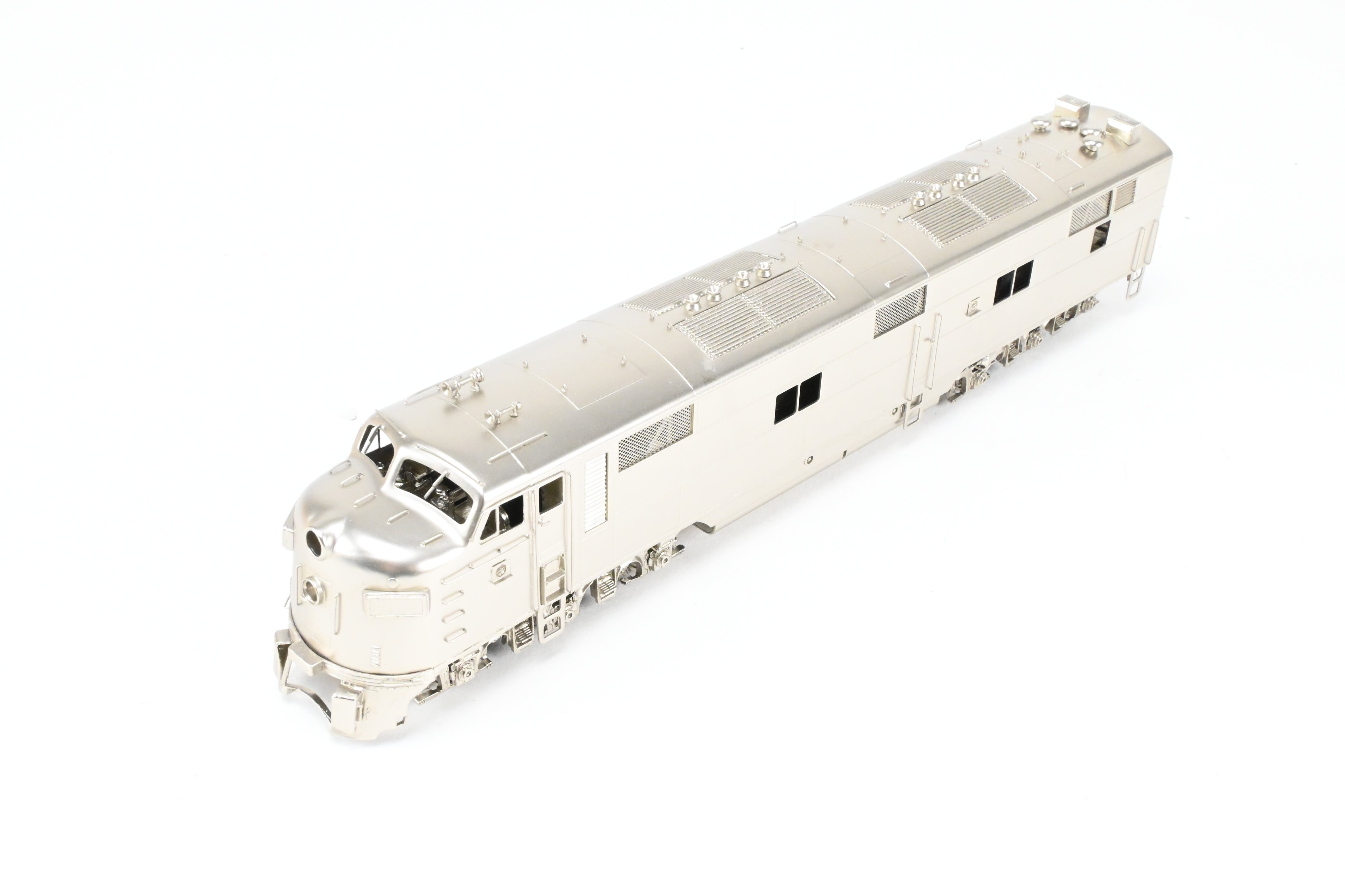 HO Scale Brass Model Train - Oriental Limited CB&Q - Burlington Route EMD E7A with 2000 HP Factory Plated Version