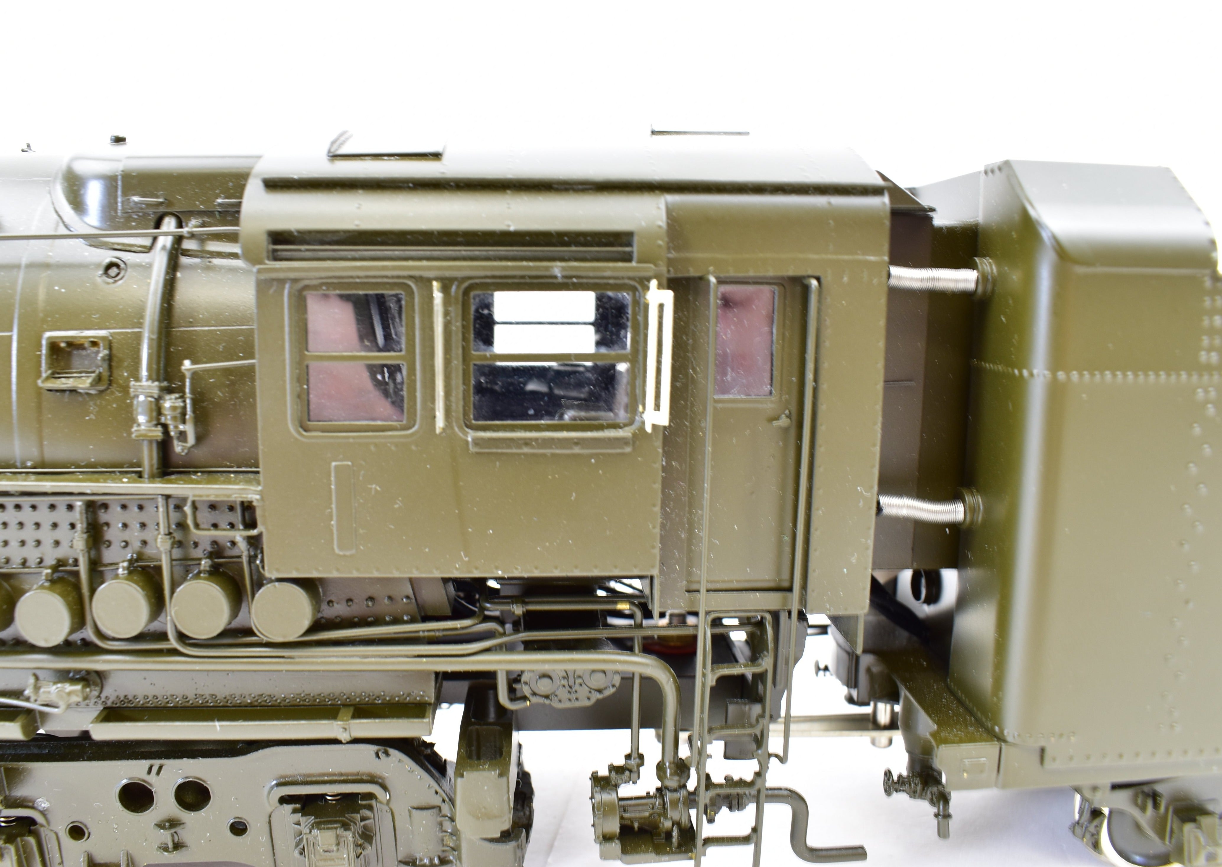 O Scale Brass Model Train - Overland Models, Inc. Pittsburgh & Lake Erie A-2 2-8-4 Factory Painted by Ajin in Korea