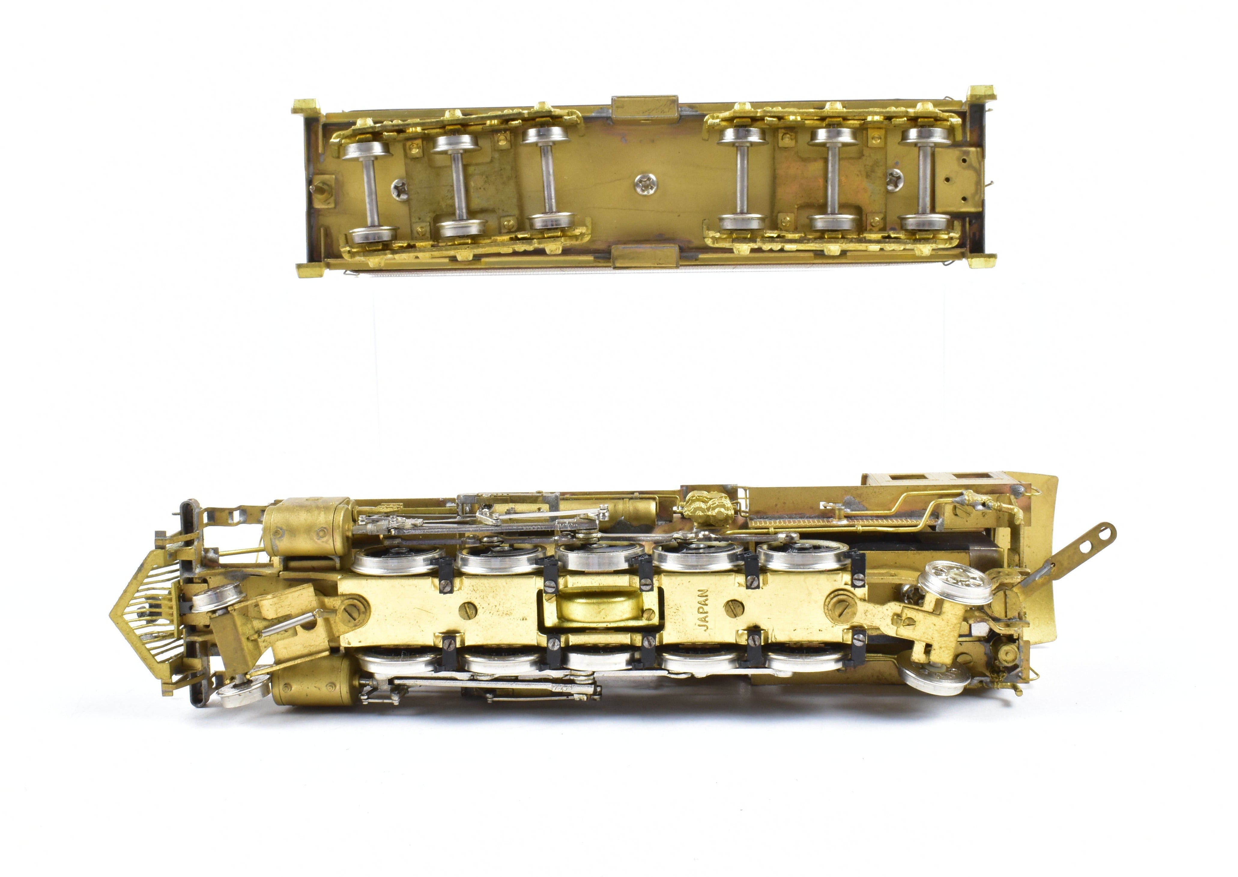 HO Scale Brass ATSF - Santa Fe 3010 2-10-2 Model by Westside Model Co.