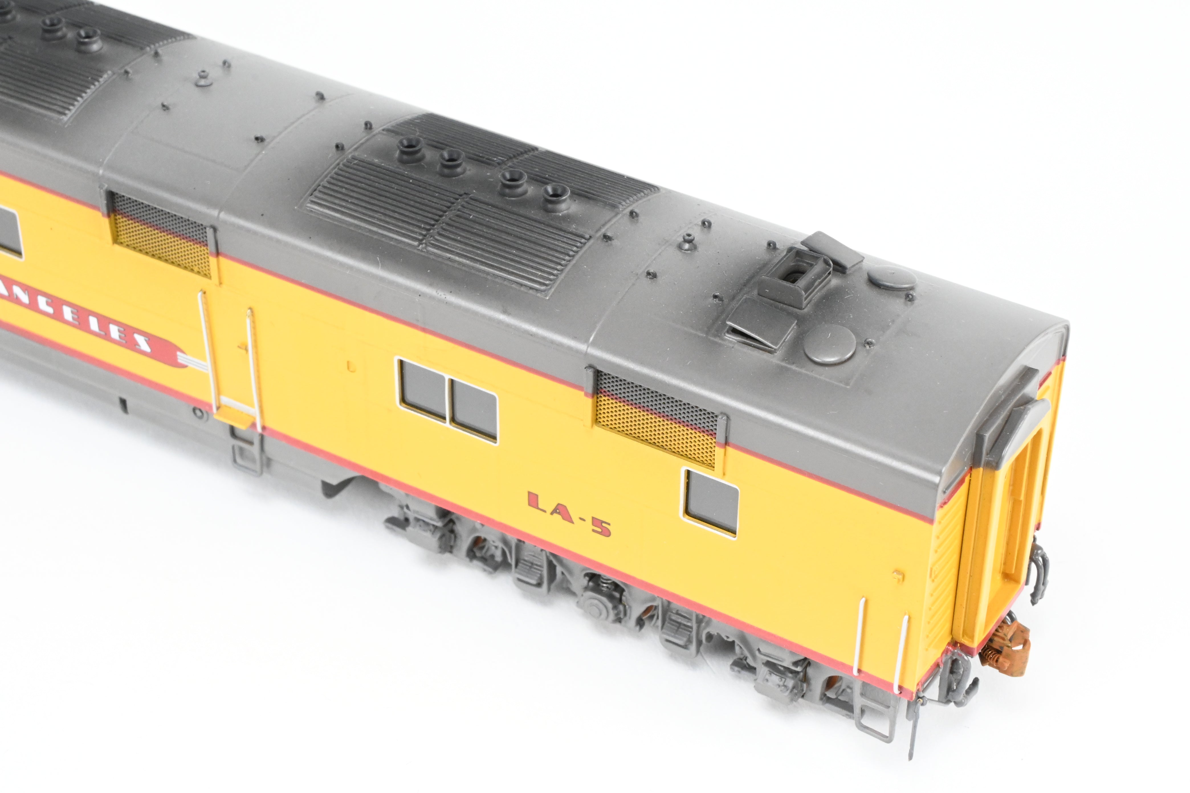 HO Scale Brass Diesel Locomotive Set - Challenger Imports Union Pacific City of Los Angeles EMD E6 A/B/B Set with Weathering Finishing