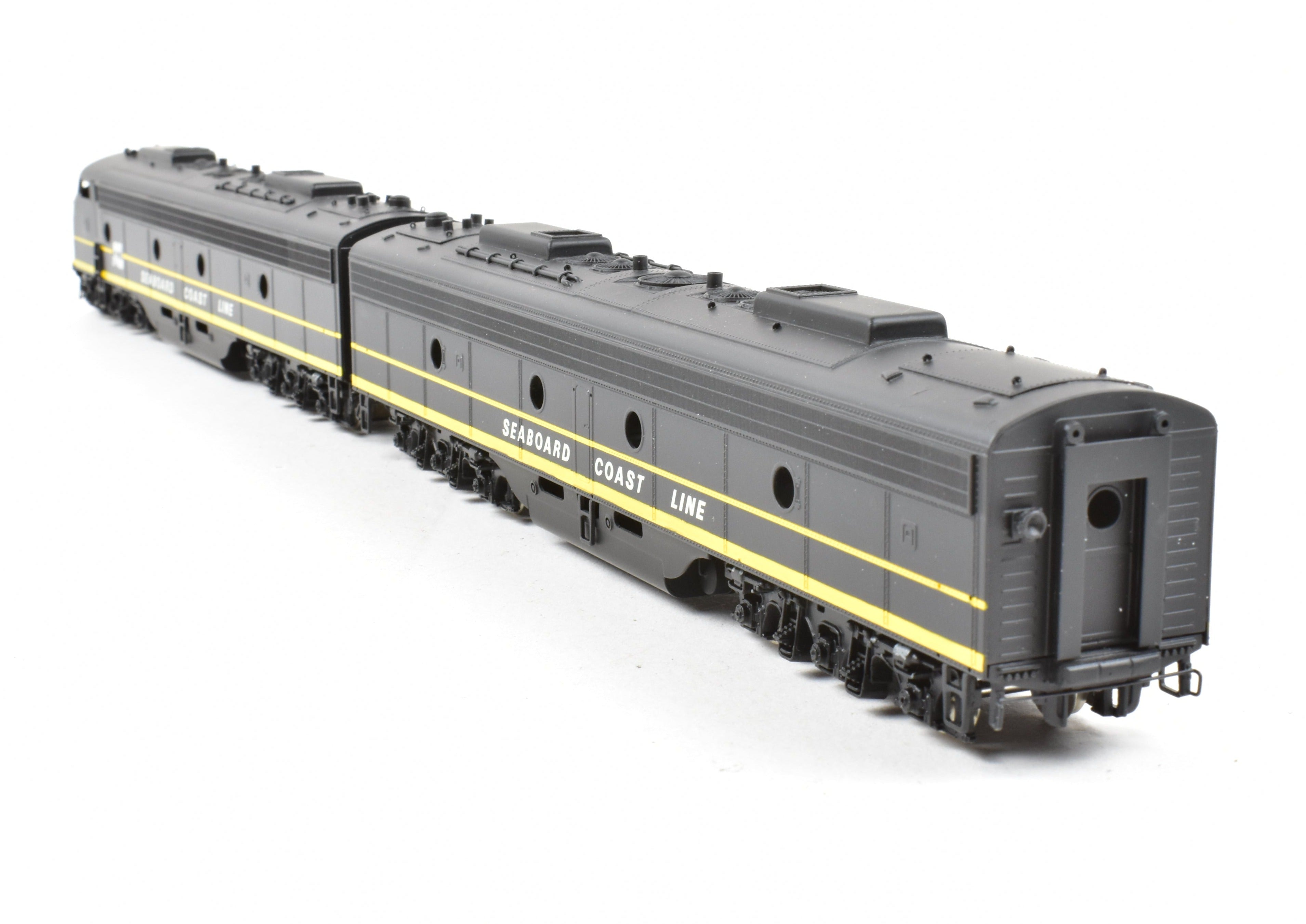 HO Scale Brass Model Train Set - Seaboard Coast Line E9 A/B Set from Westside Model Co.