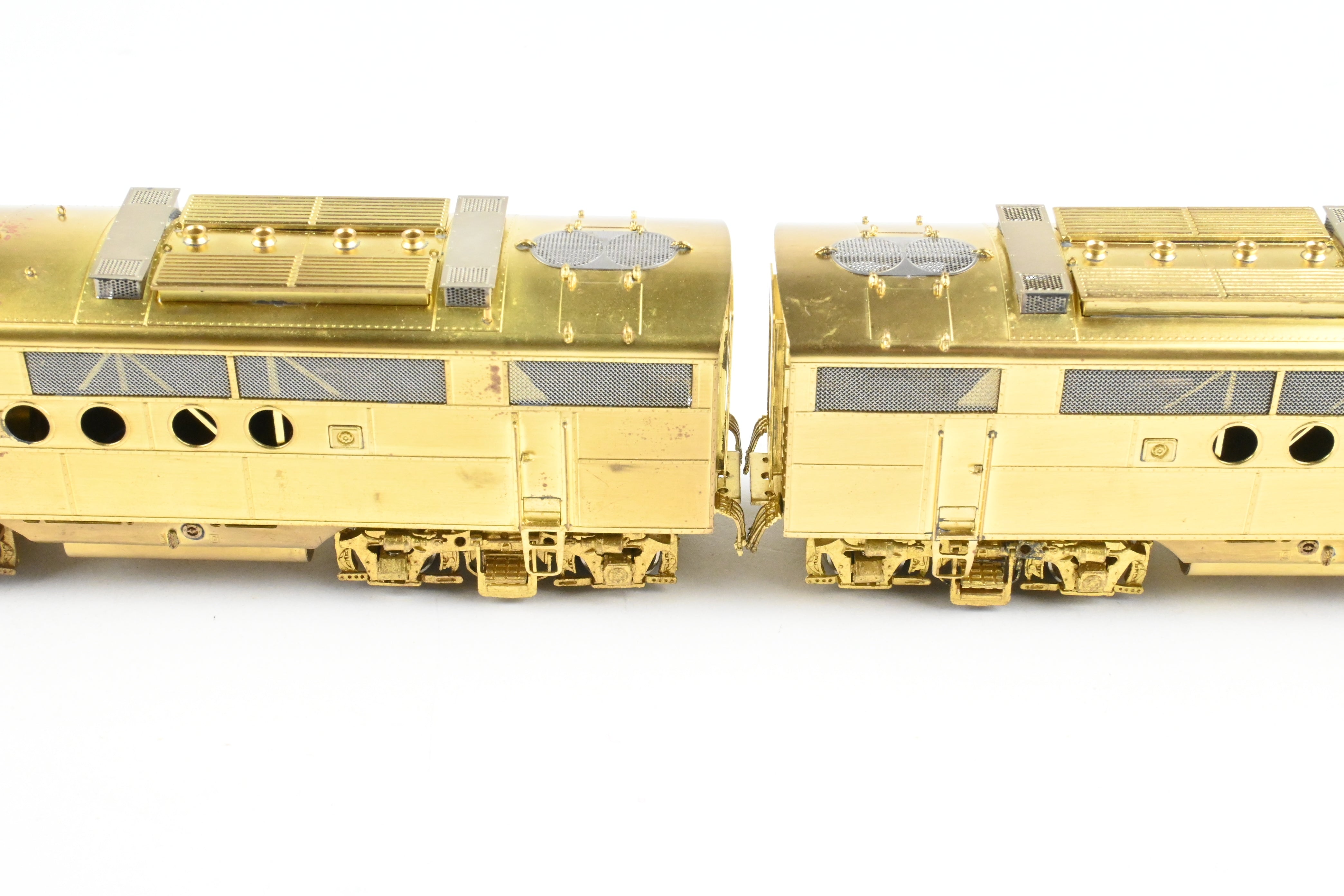 HO Scale Brass Model Train Set by Overland Models Inc. - DL&W Lackawanna EMD FT A/FTS B/FT A Set