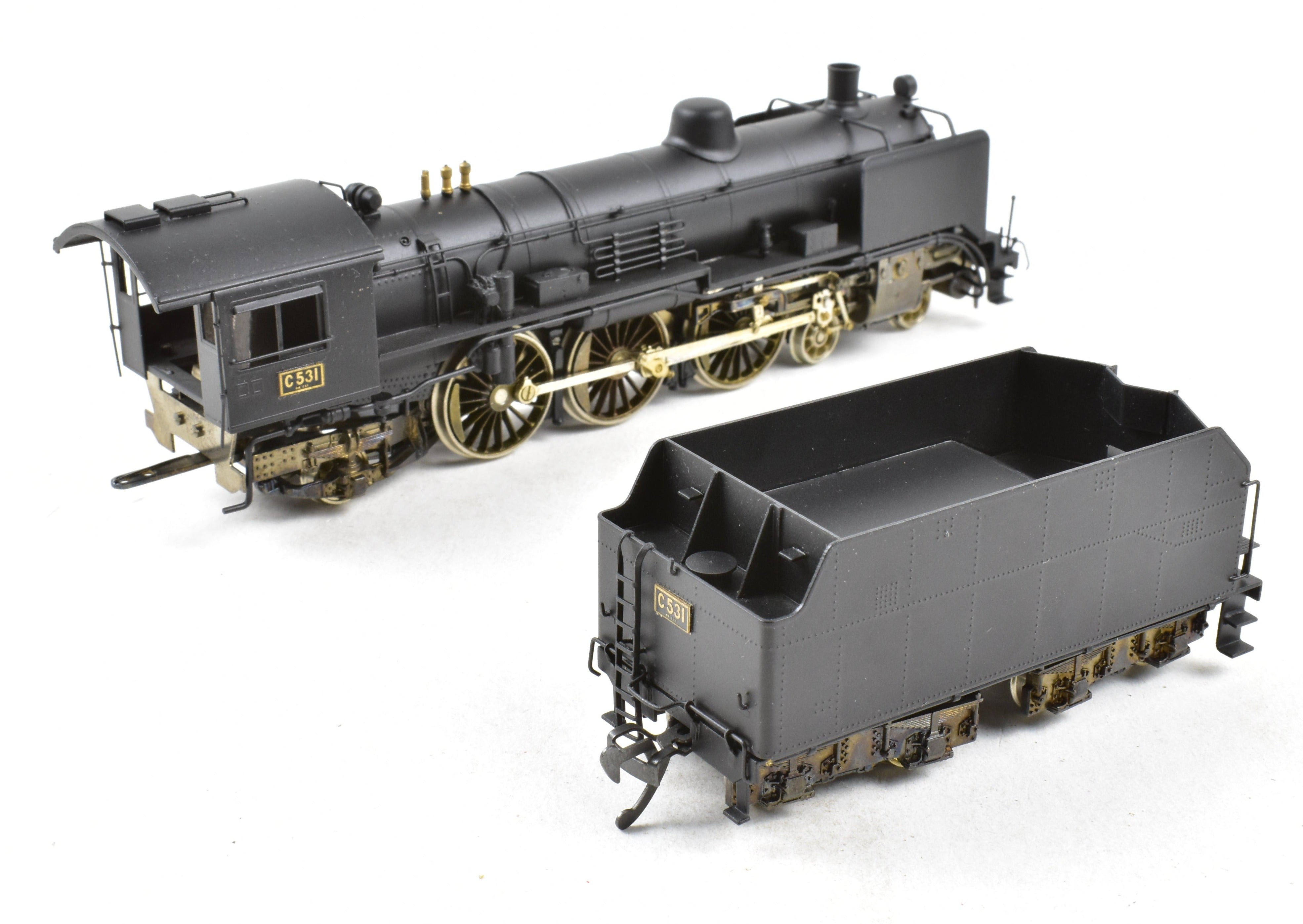 1/80 J Scale Brass KTM Katsumi JNR Japanese National Railways C53 4-6-2 FP Model