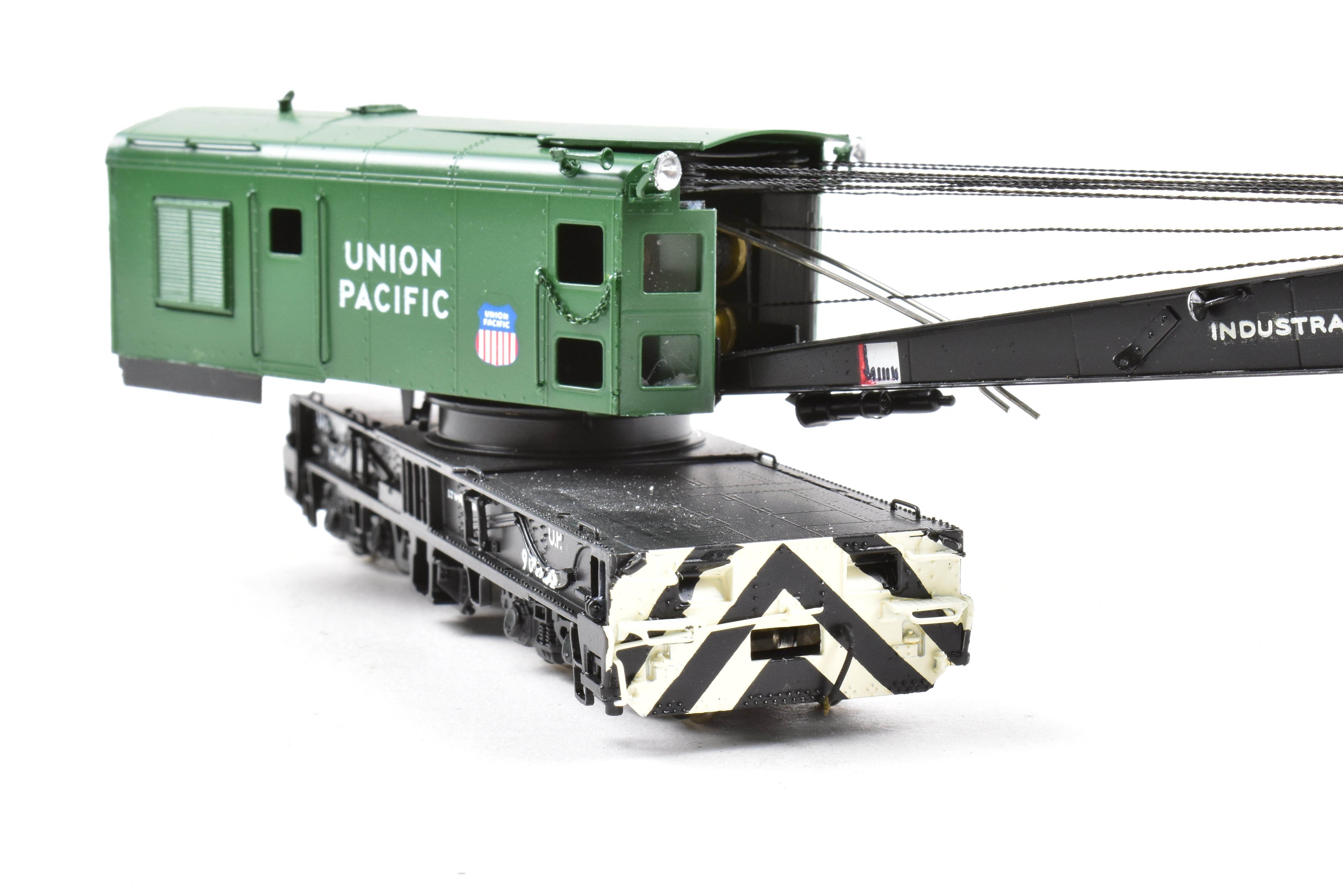 HO Brass OMI Union Pacific 200-Ton Crane Custom Painted by Overland Models