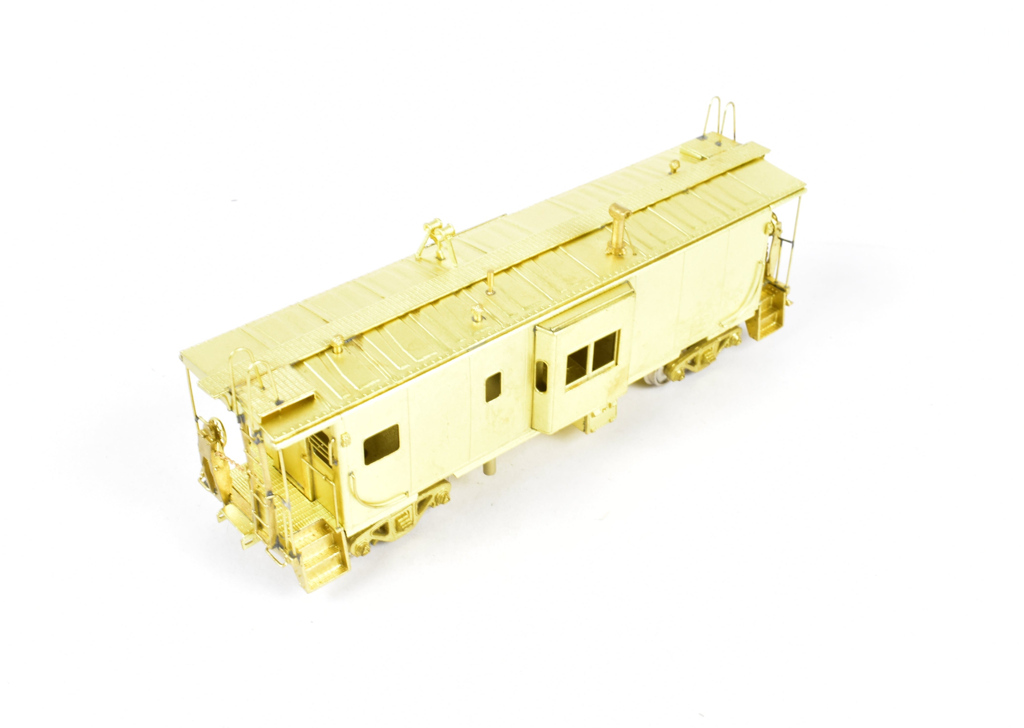 HO Scale Brass Conventional Bay Window Caboose - OMI (Overland Models, Inc.) Union Pacific CA - 13 Caboose with Roof Walk for Model Trains