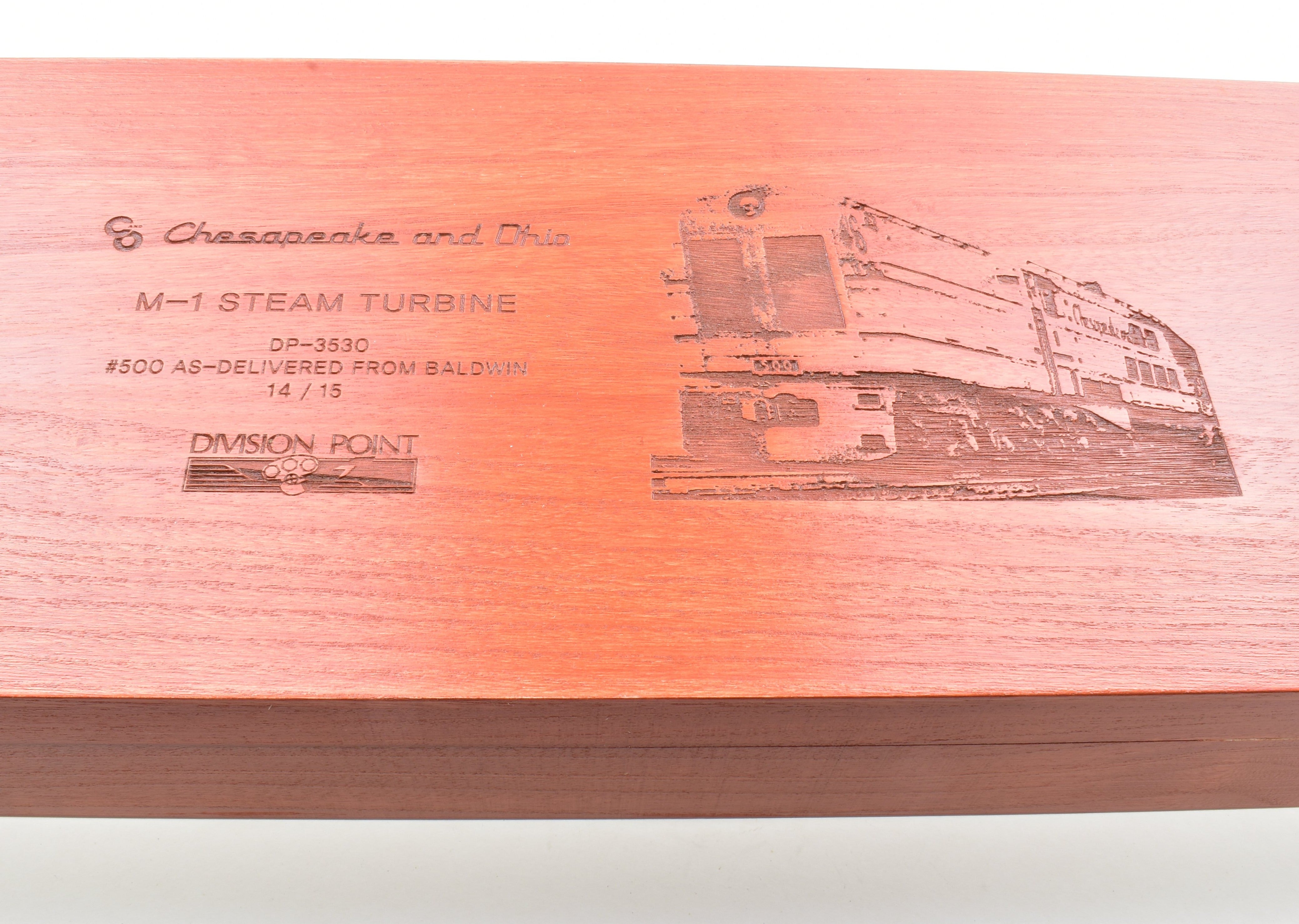 HO Brass Chesapeake & Ohio Baldwin M - 1 Steam Turbine FP #500 by DVP