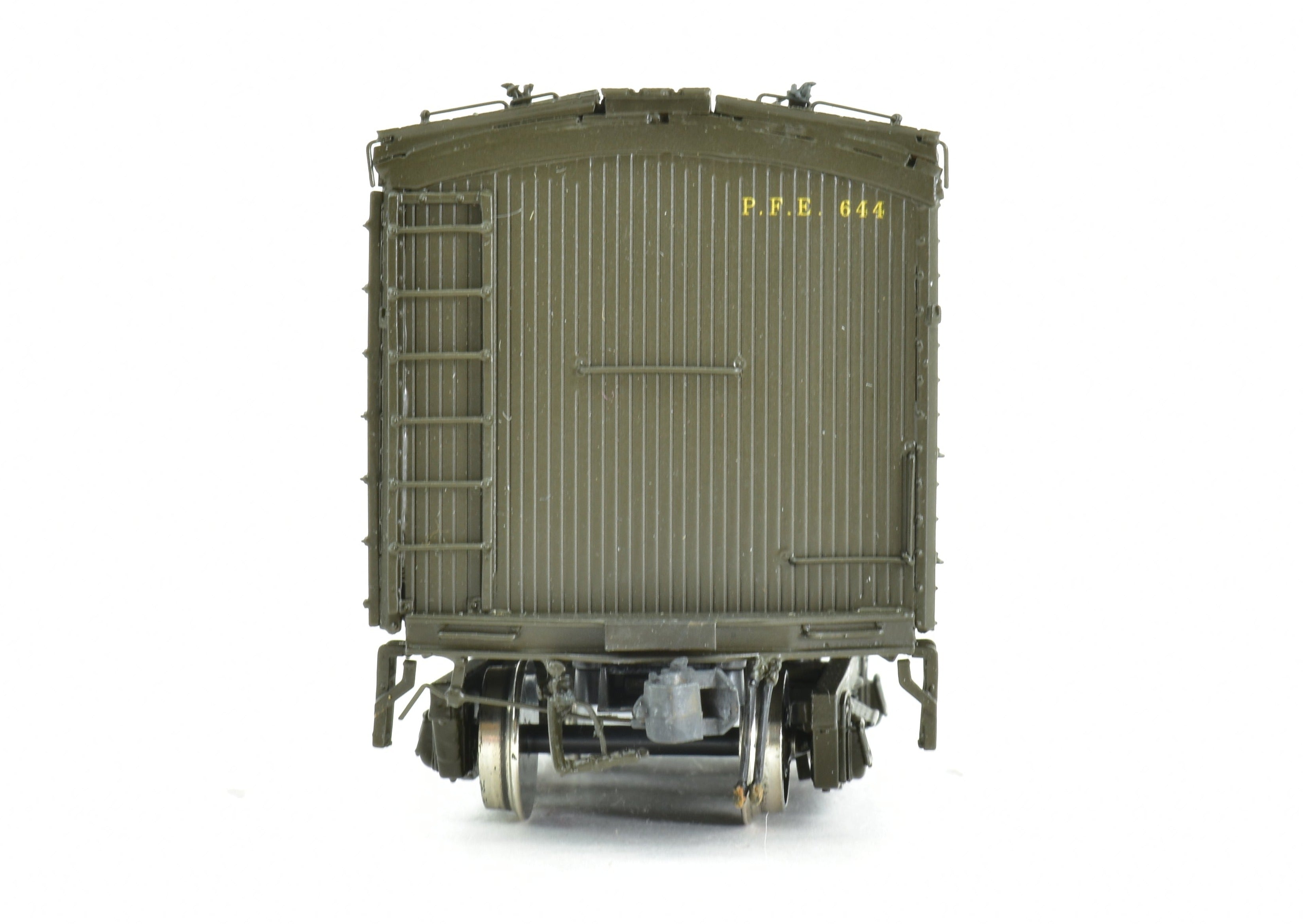 HO Scale Brass CON CIL Challenger Imports Pacific Fruit Express Refrigerator Car Rebuilt Version FP Model