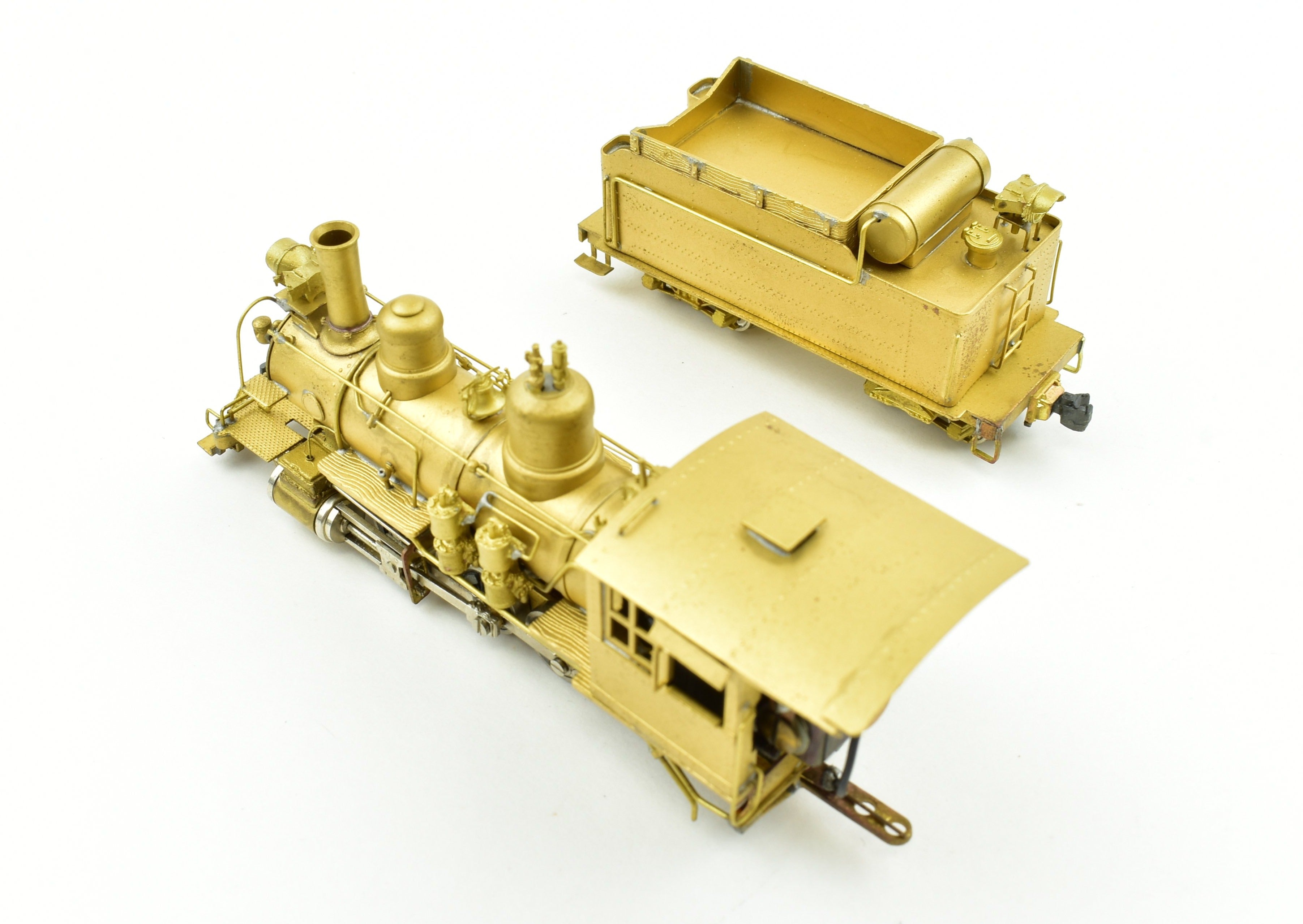 HOn3 Scale Brass Model Train - Balboa Denver & Rio Grande Western C-19 2-8-0 Locomotive #340
