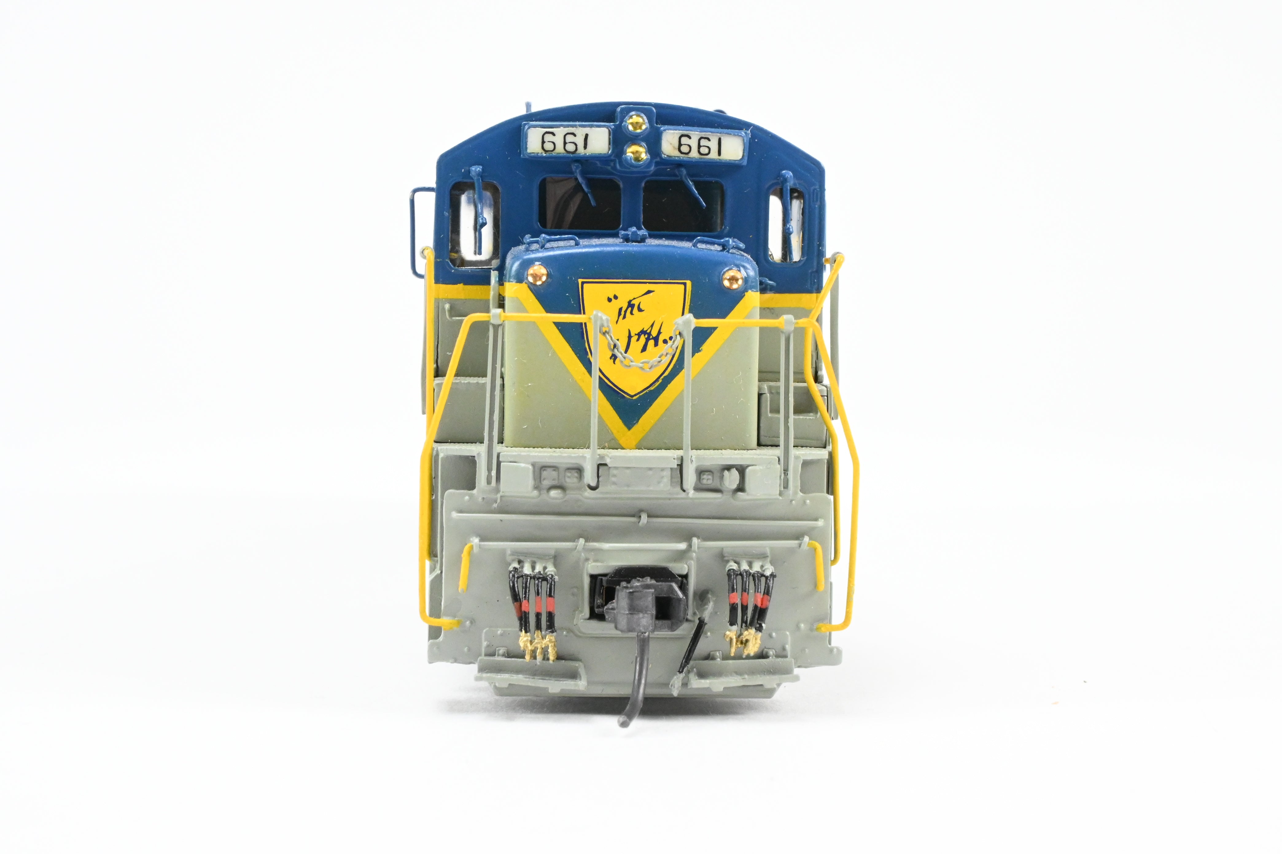 HO Scale Brass Locomotive Model - Overland Models Inc. Custom Painted Delaware & Hudson GE U33C No. 661